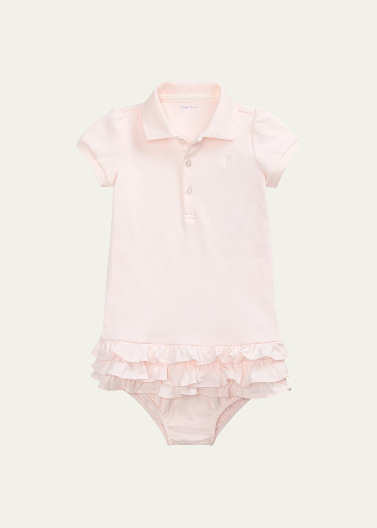 Polo Ralph Lauren Cupcake Ruffle Hem Polo Dress With Bloomers, Size 6M ...