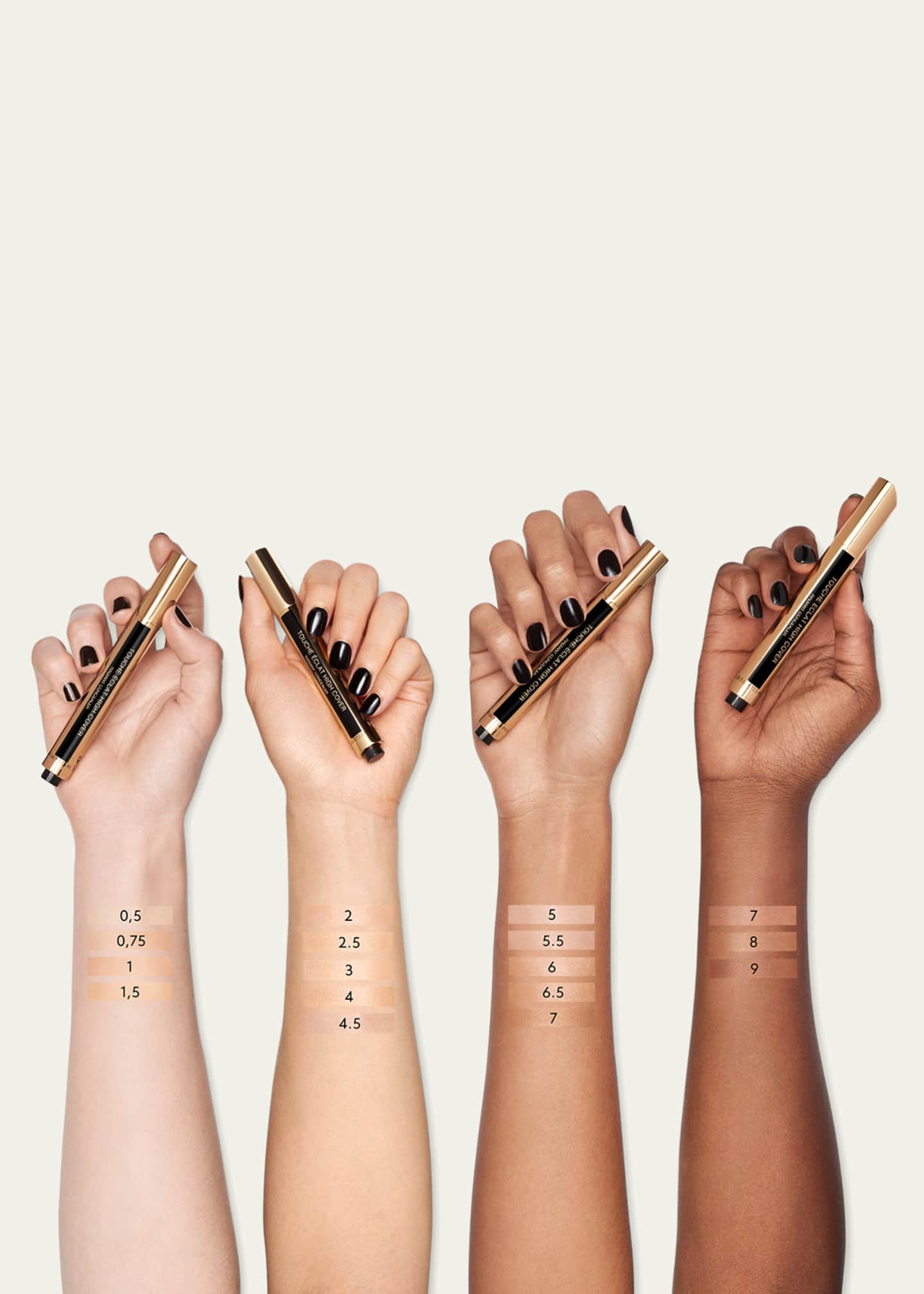 Yves saint laurent éclat 2025 high cover radiance concealer