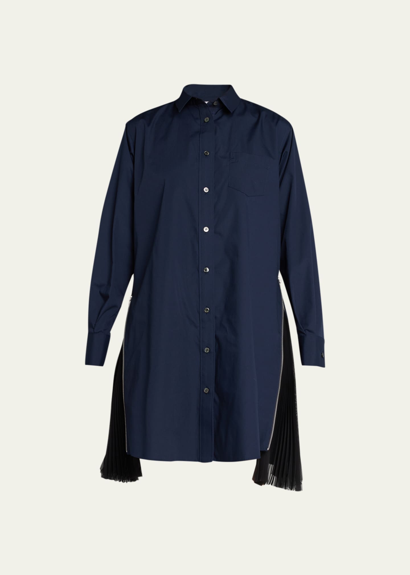Sacai shirt dress top