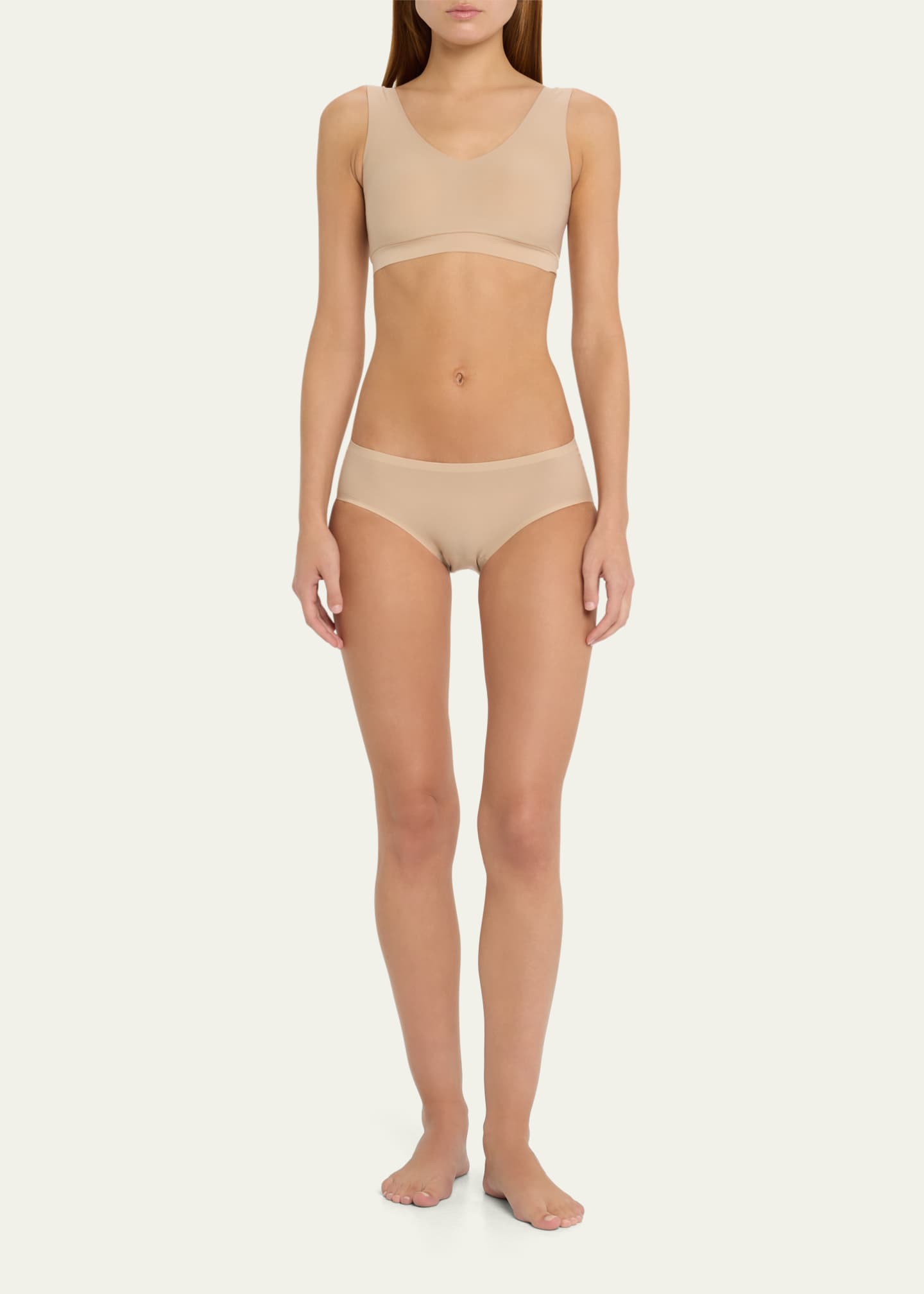 Chantelle Soft Stretch Padded Crop Top Soft Bra Image 2 of 4