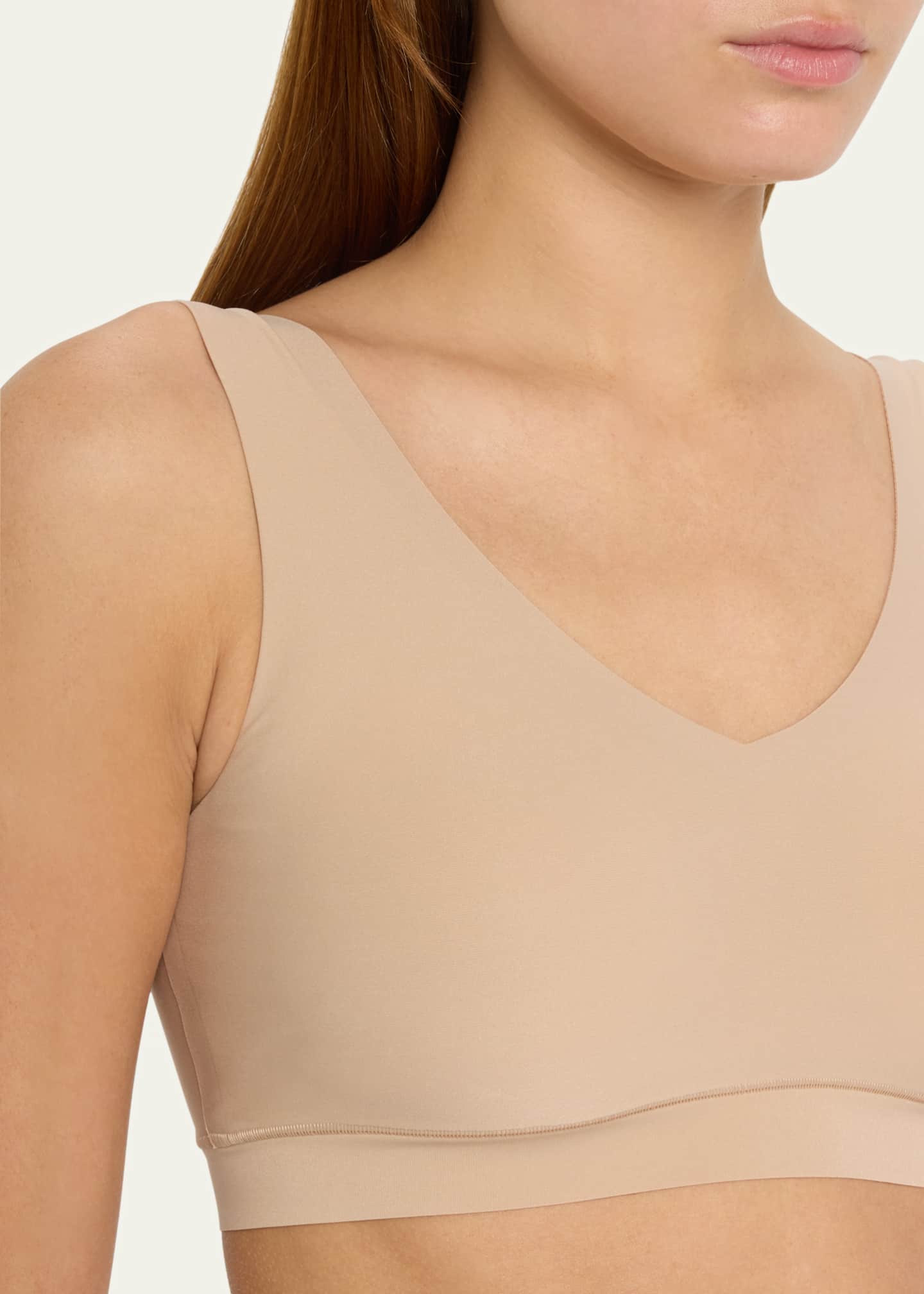 Chantelle Soft Stretch Padded Crop Top Soft Bra Image 4 of 4