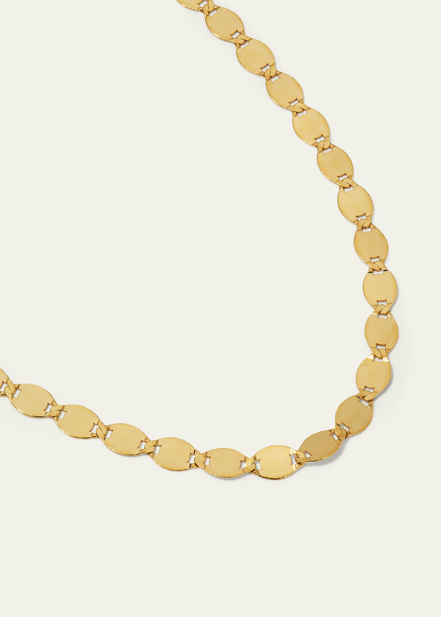 Lana 14k Large Nude Chain Choker Necklace Image 3 of 4