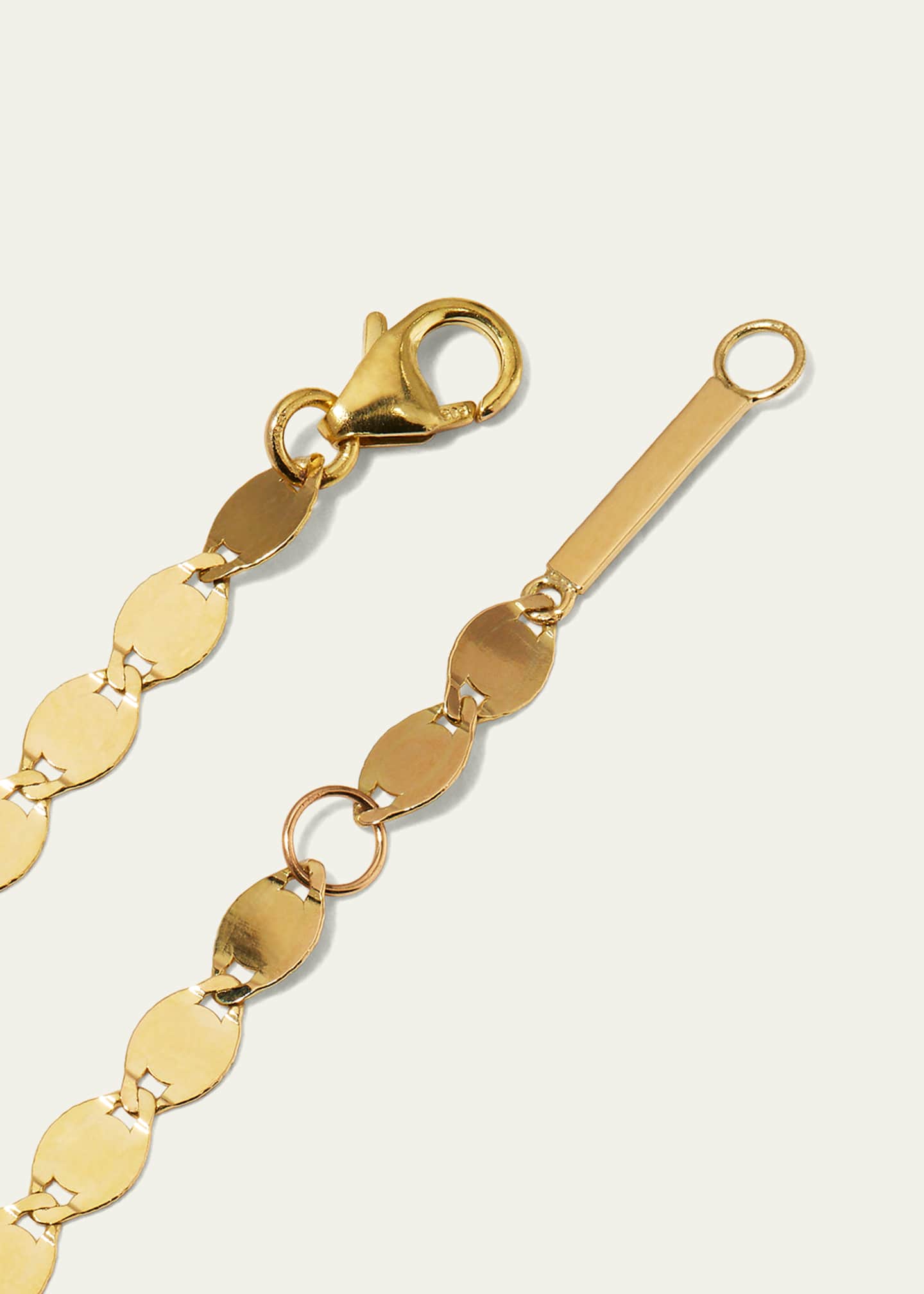 Lana 14k Large Nude Chain Choker Necklace Image 4 of 4