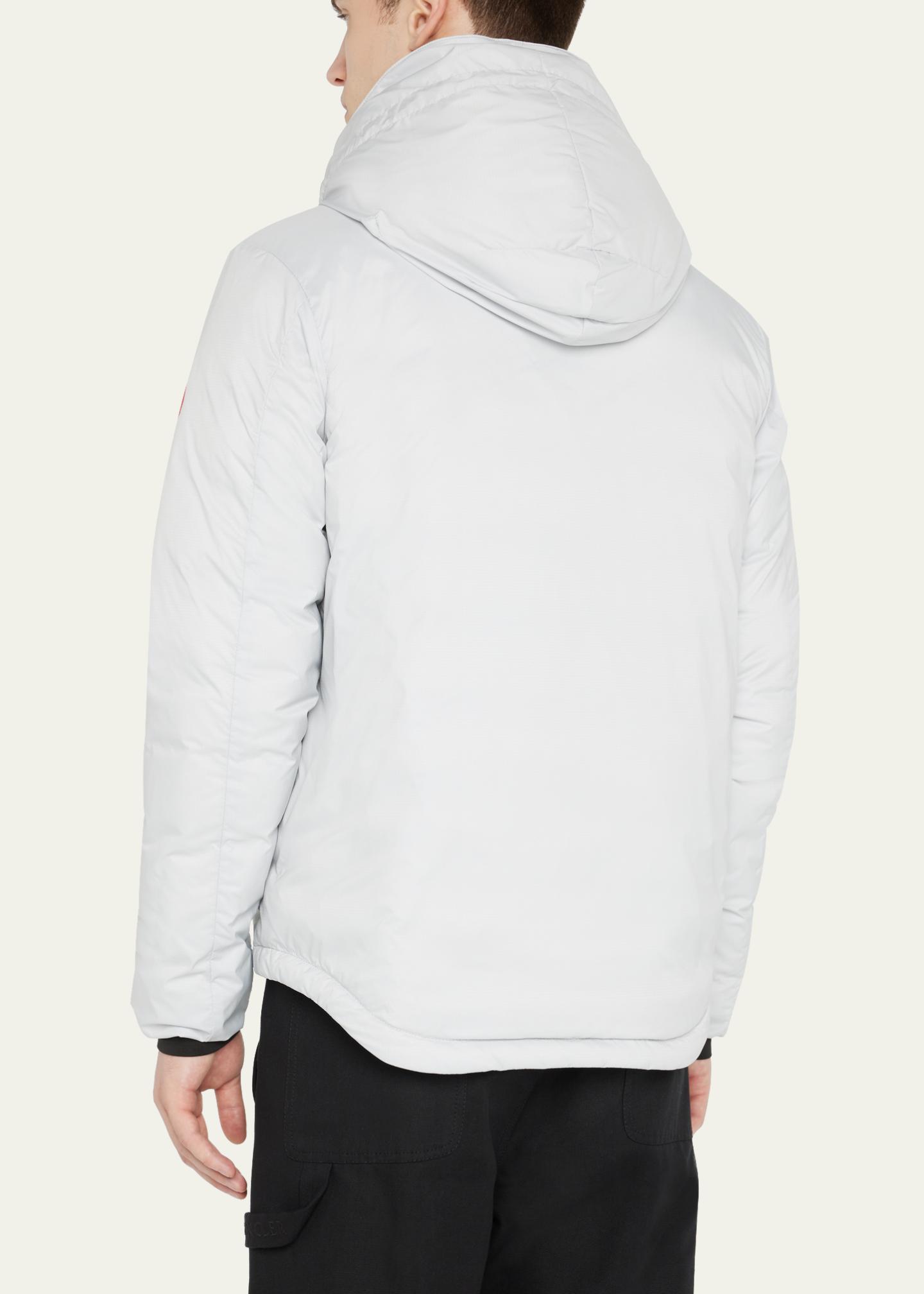 Canada Goose Men's Lodge ZipFront Hoodie Puffer Coat Bergdorf Goodman