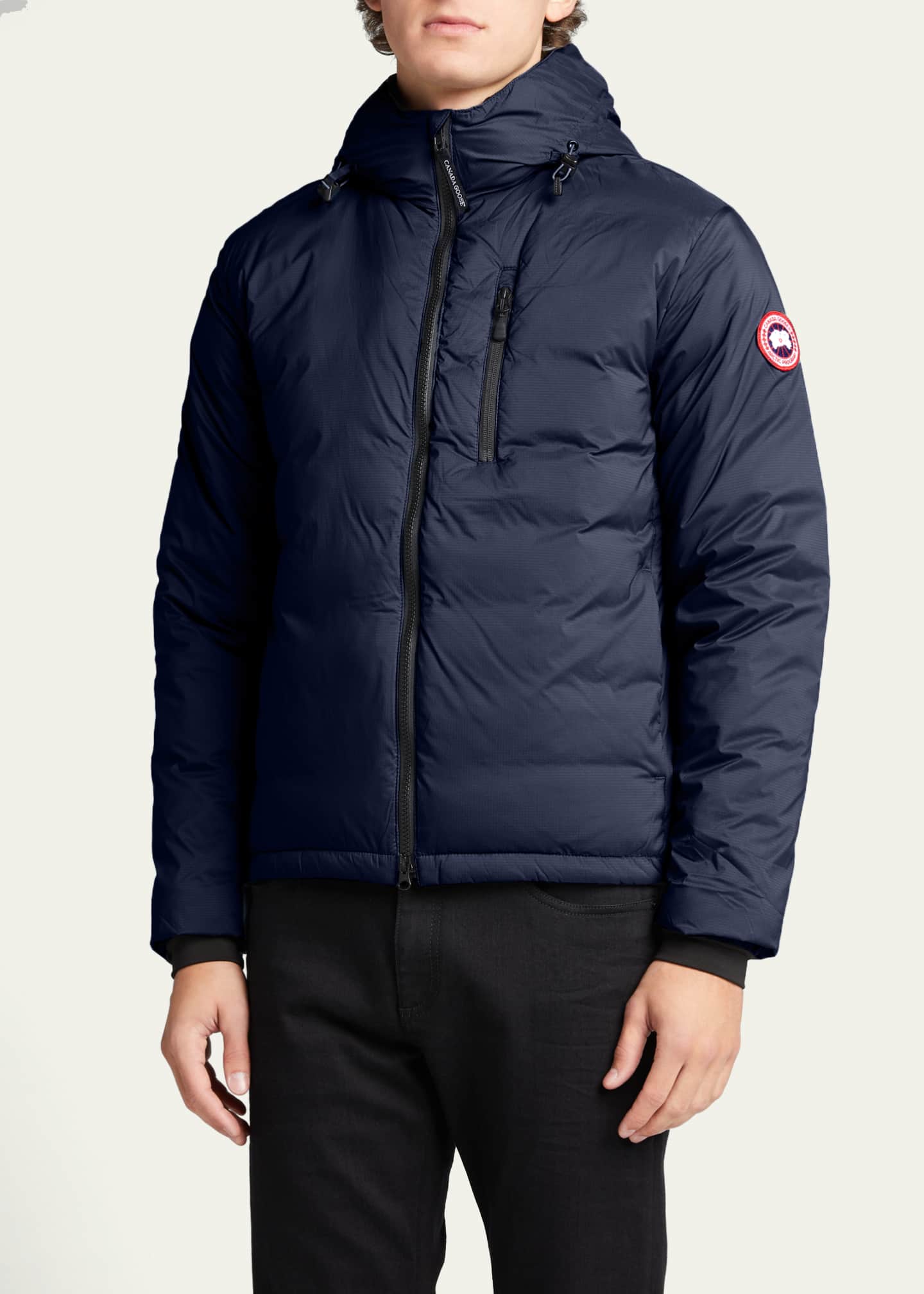 Mens puffer hoodie hotsell