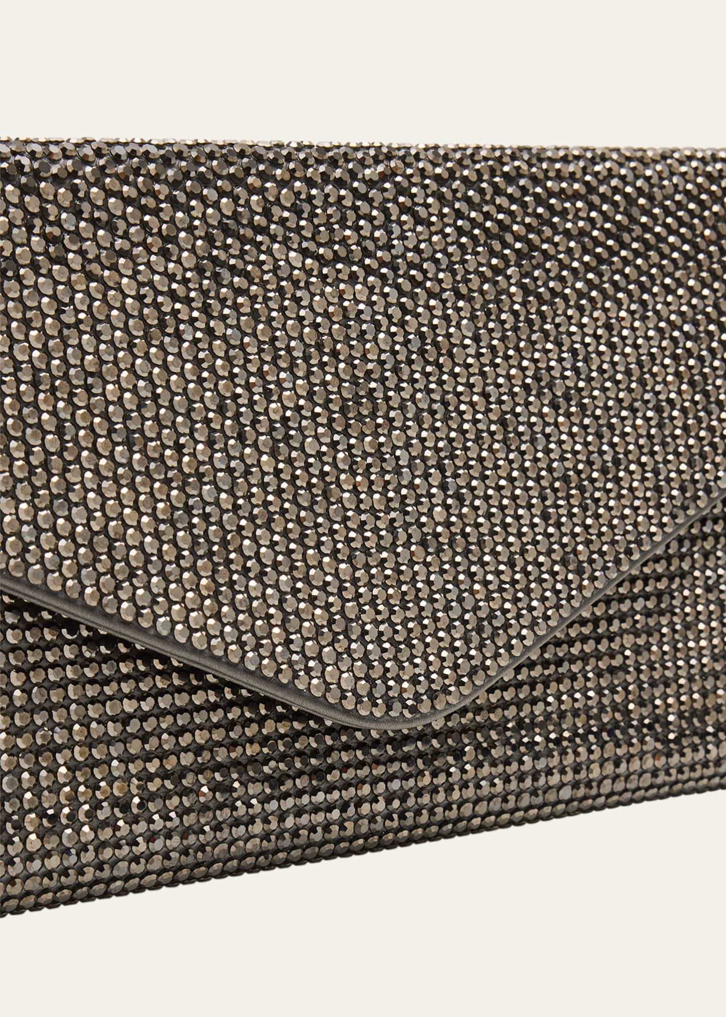 Judith Leiber Couture Envelope Beaded Clutch Bag Image 6 of 8