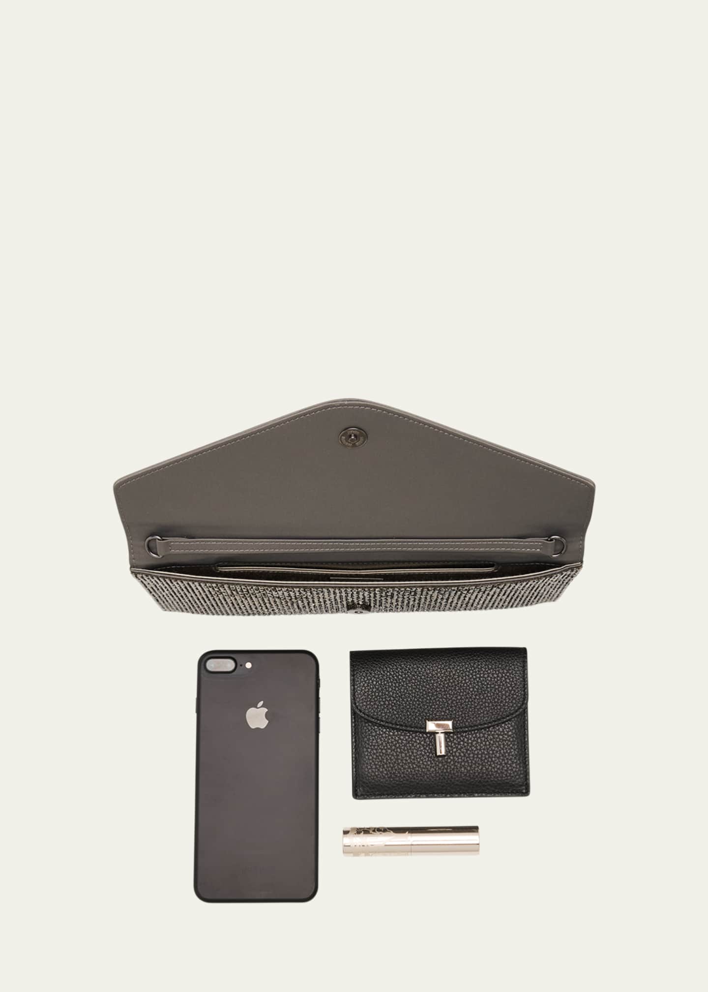 Judith Leiber Couture Envelope Beaded Clutch Bag Image 8 of 8
