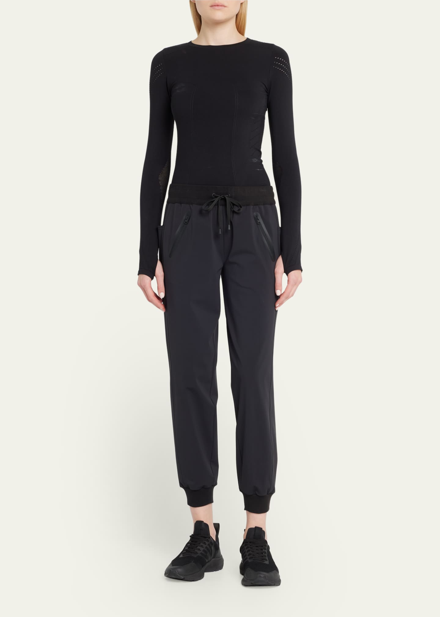 Blanc Noir Getaway Jogger Pants Bergdorf Goodman