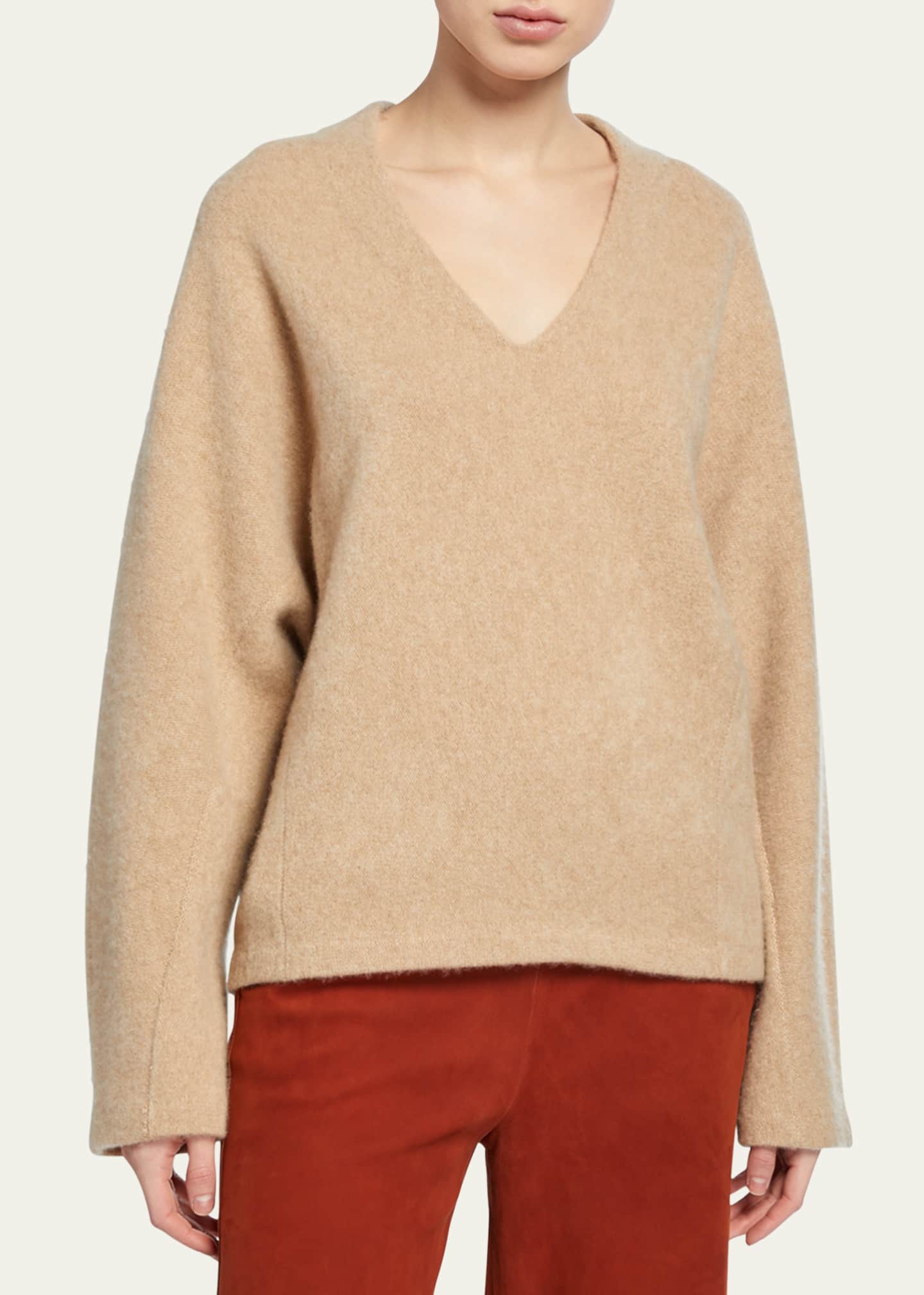 Vince V Neck Dolman Sleeve Sweater