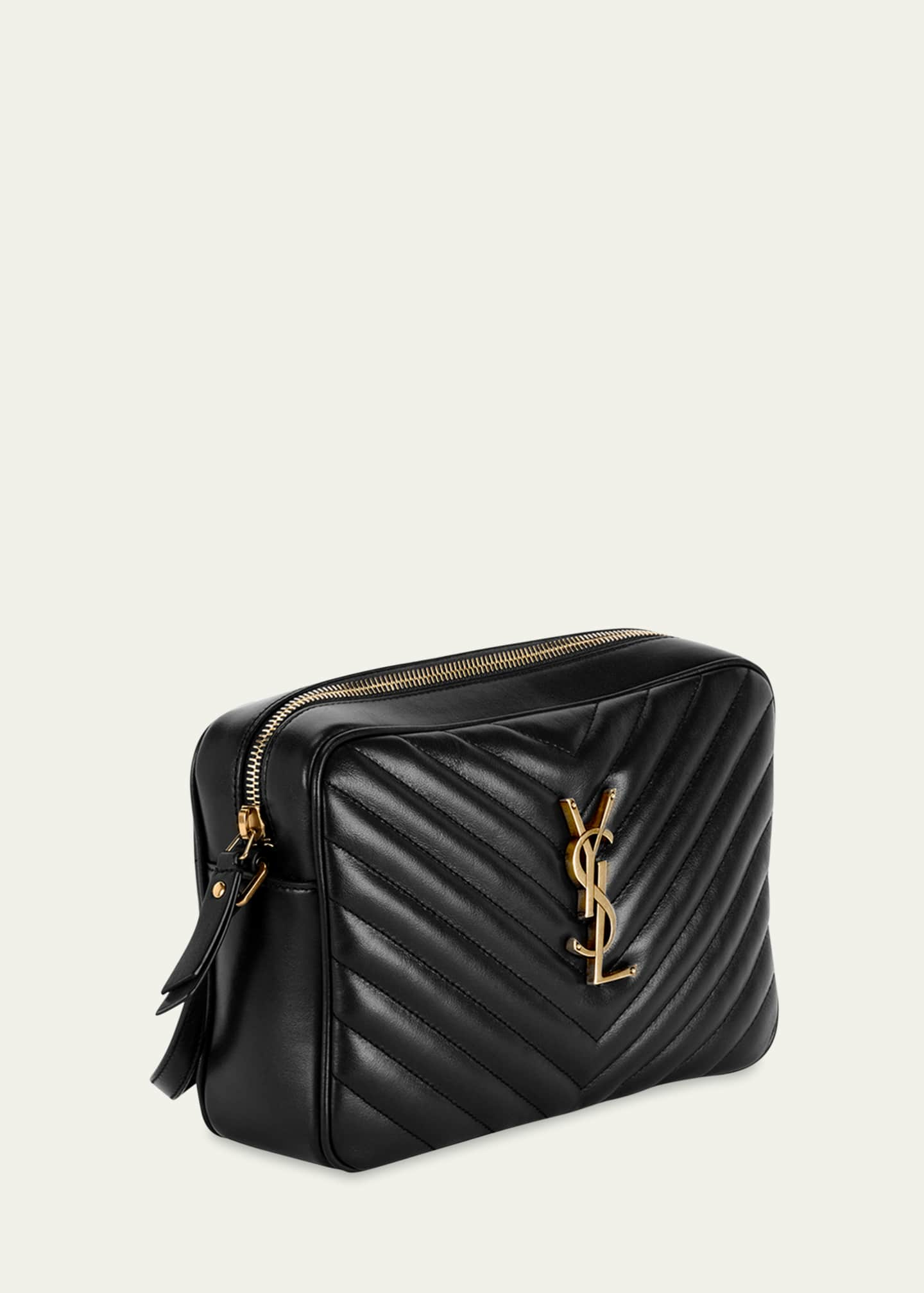 Saint Laurent Lou Camera Leather Crossbody Bag