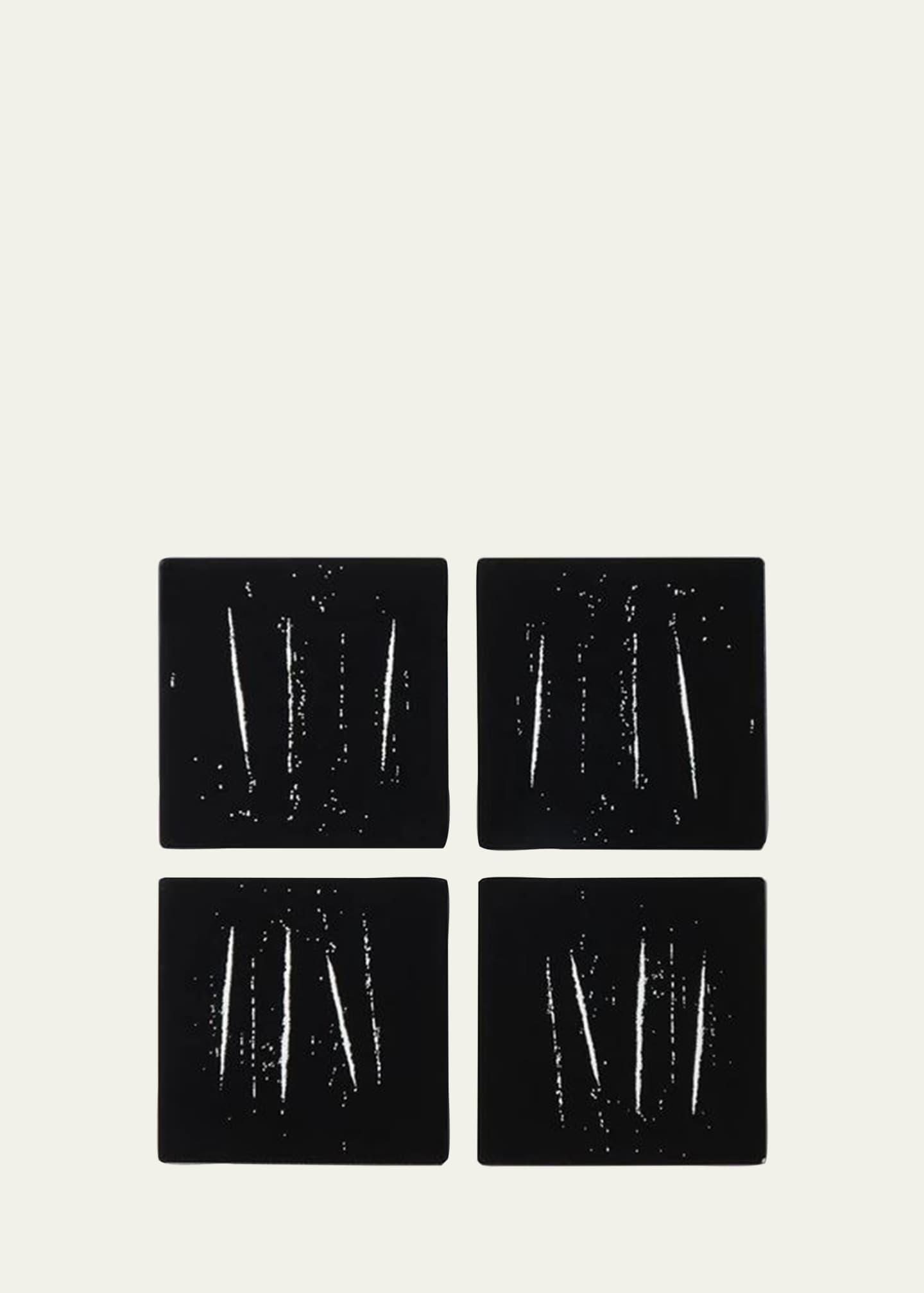 Prospect Coasters For Noir, Set of 4 Image 2 of 3