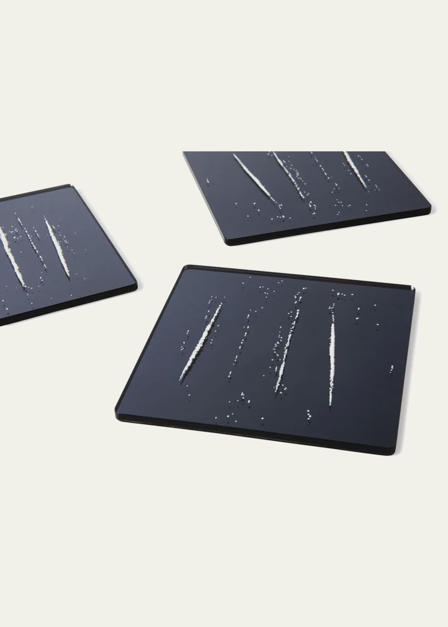 Prospect Coasters For Noir, Set of 4 Image 3 of 3