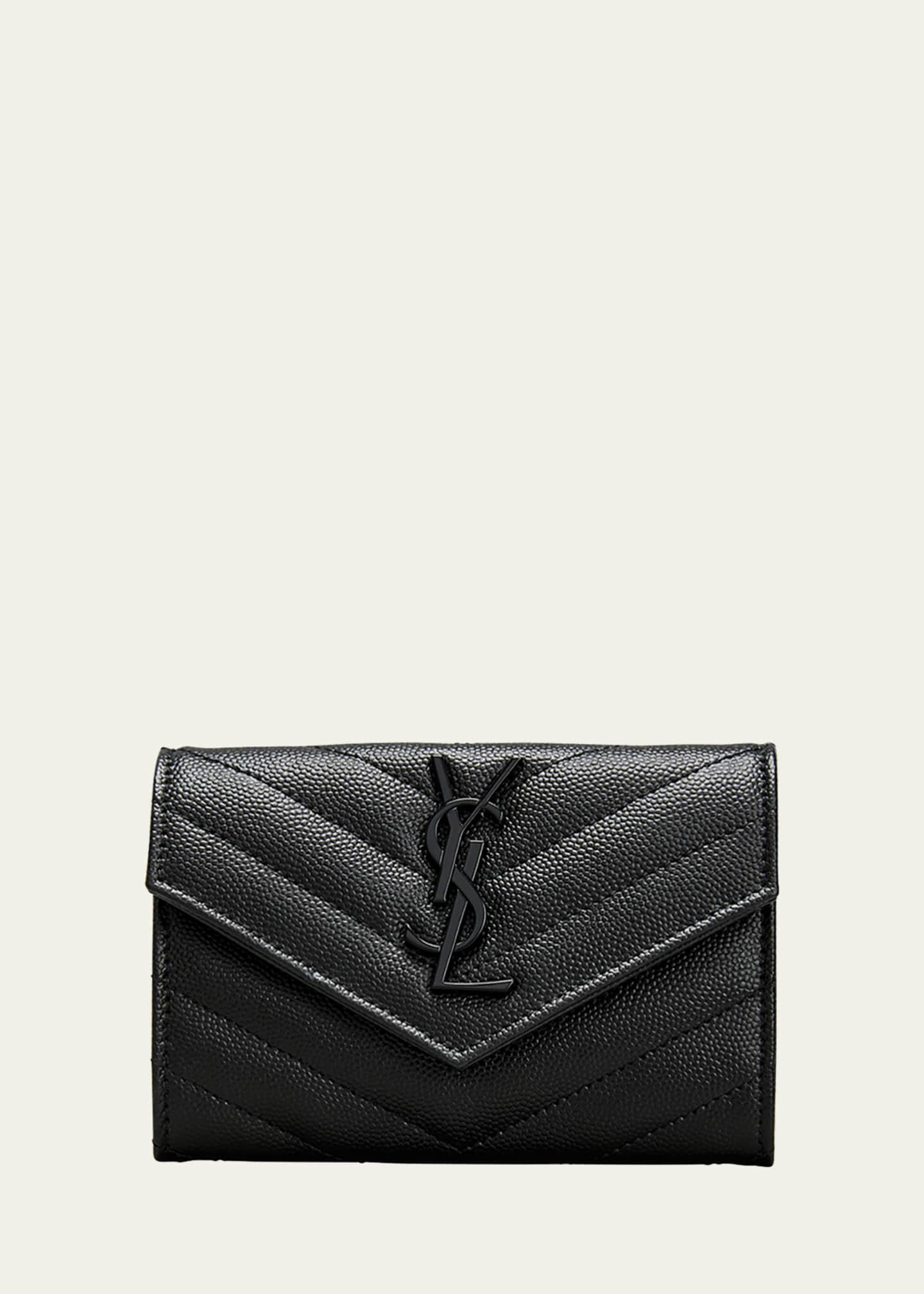 YSL Monogram Envelope Wallet