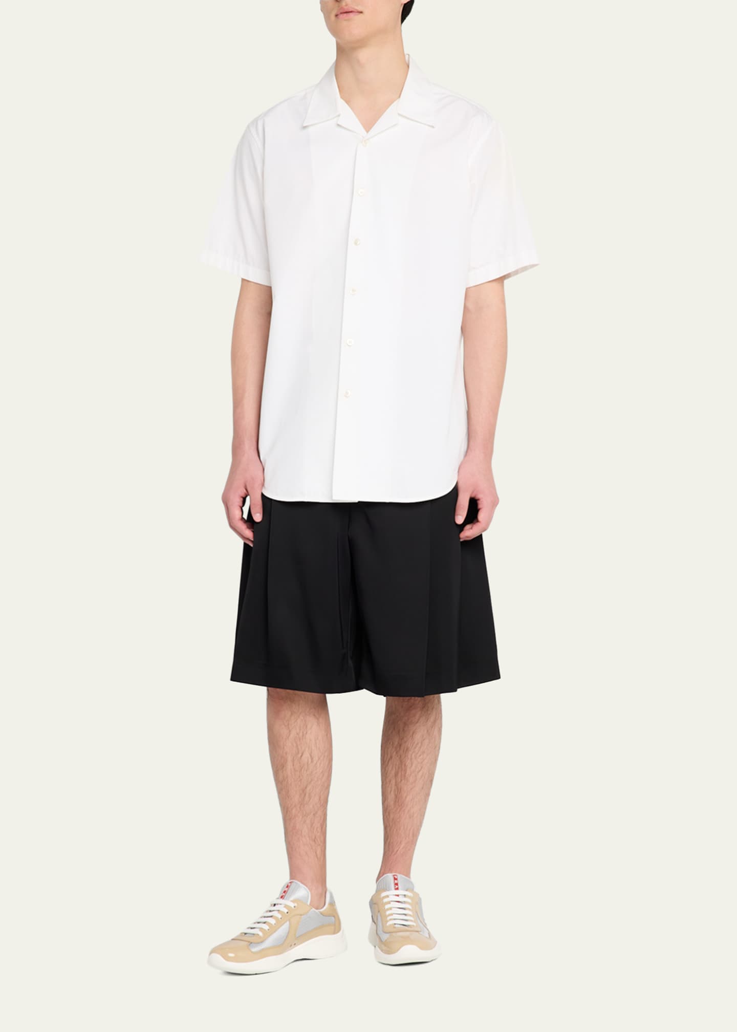 Men's America's Cup Patent Leather Sneakers