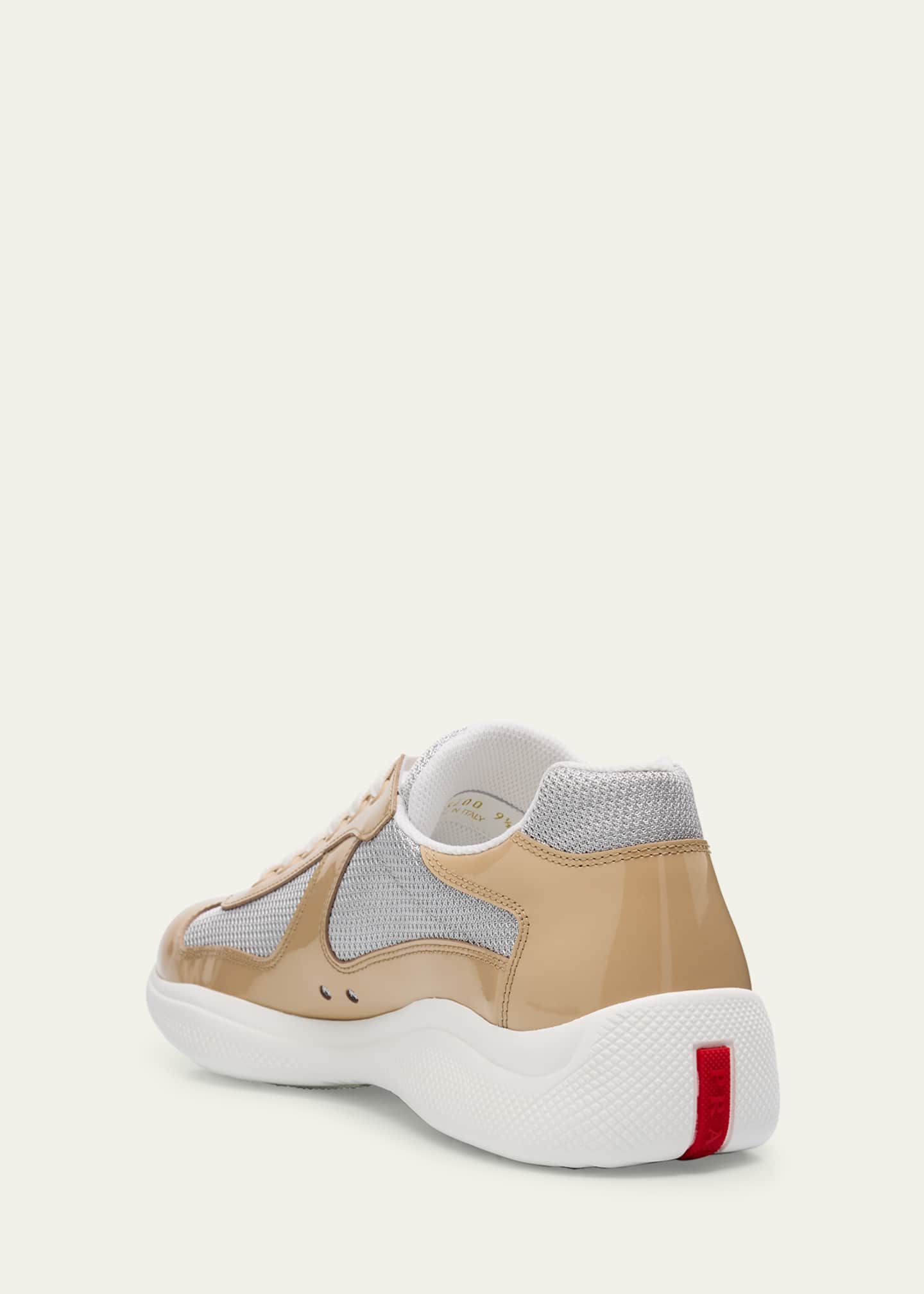 Men's America's Cup Patent Leather Sneakers