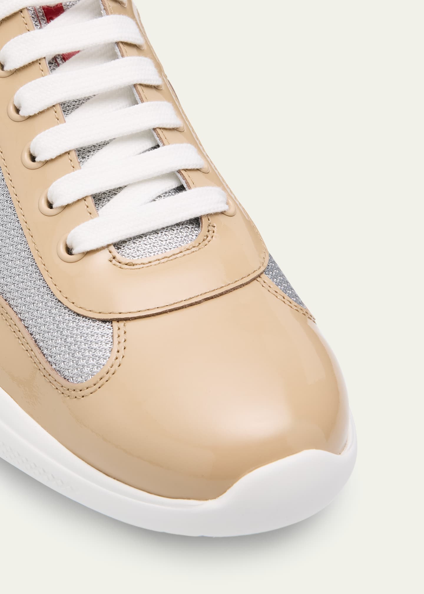 Men's America's Cup Patent Leather Sneakers