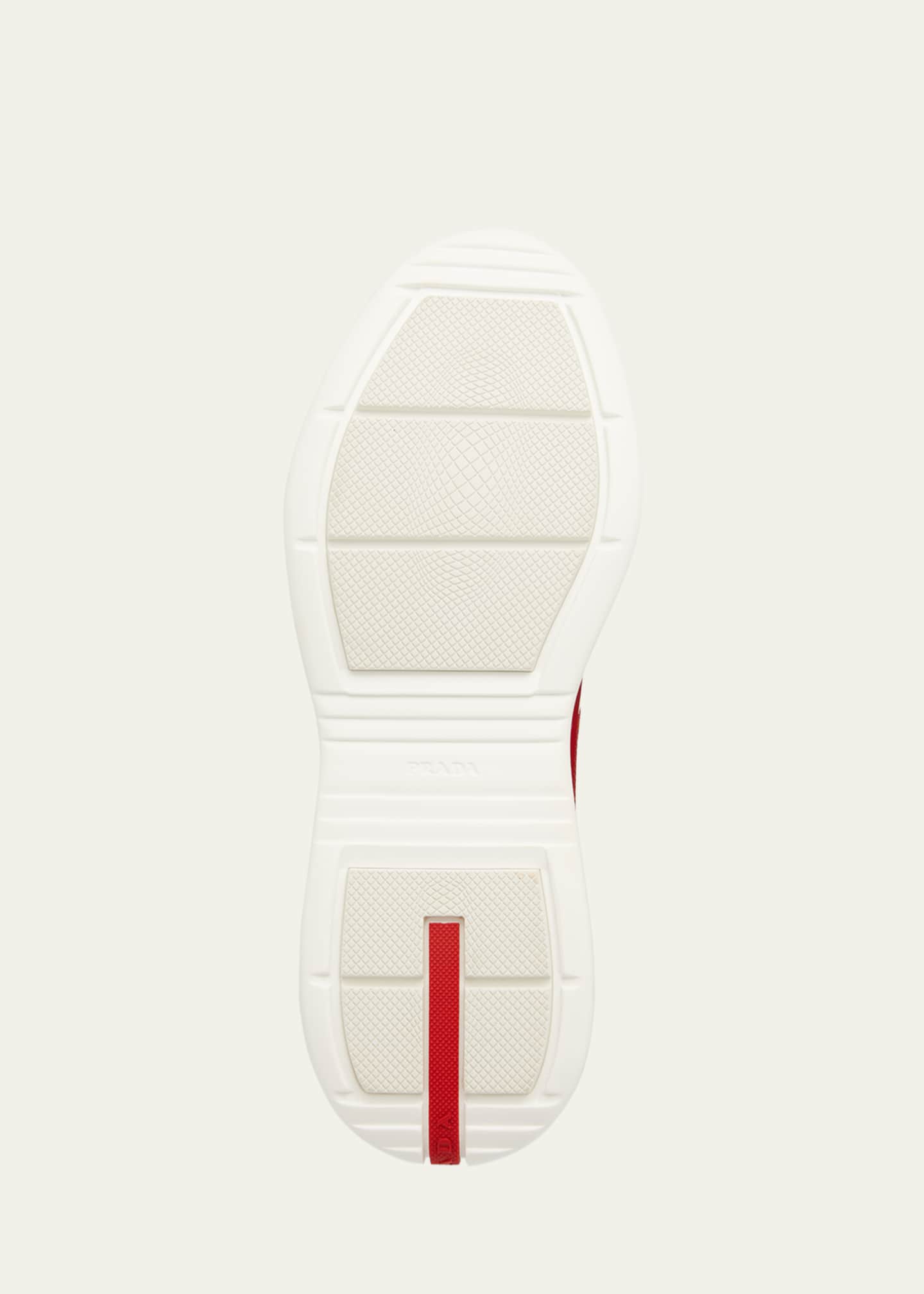 Prada Men s America s Cup Patent Leather Patchwork Sneakers
