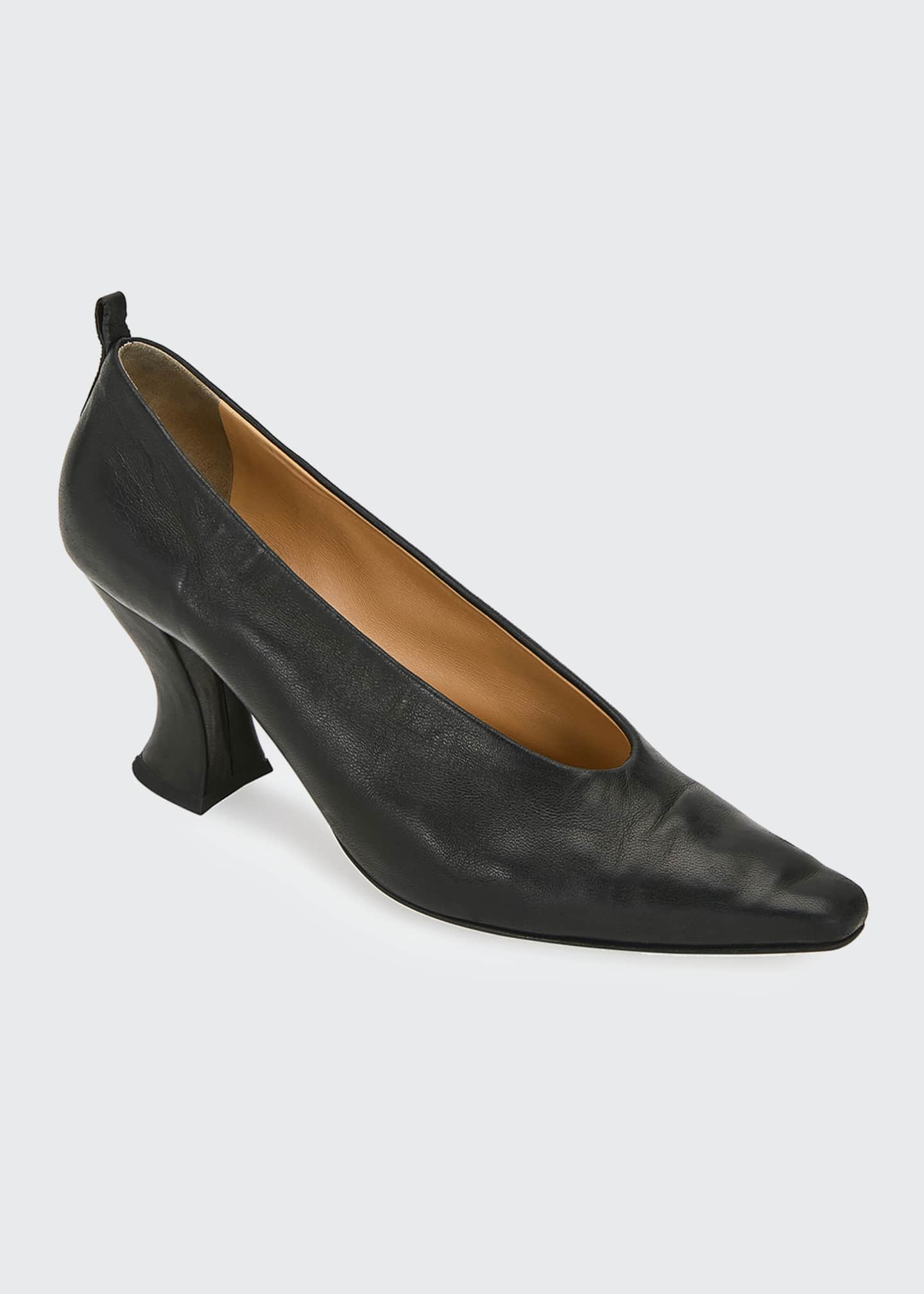 Bottega Almond HighHeel Pumps Bergdorf Goodman