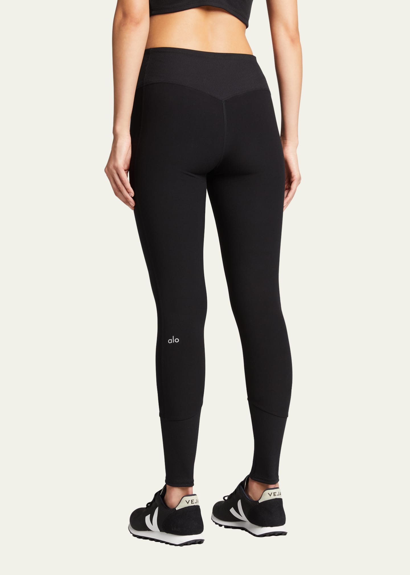 Alo Yoga High-Waist Solid Vapor Leggings - Bergdorf Goodman