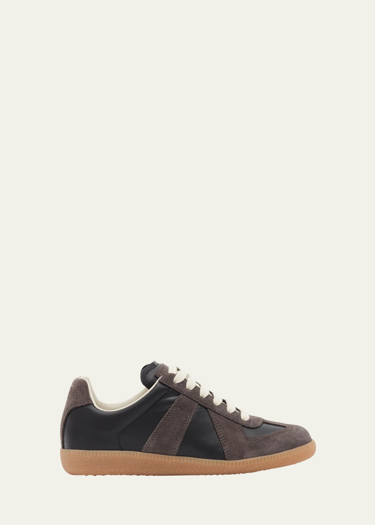 Maison Margiela Replica Suede & Leather Sneakers - Bergdorf Goodman