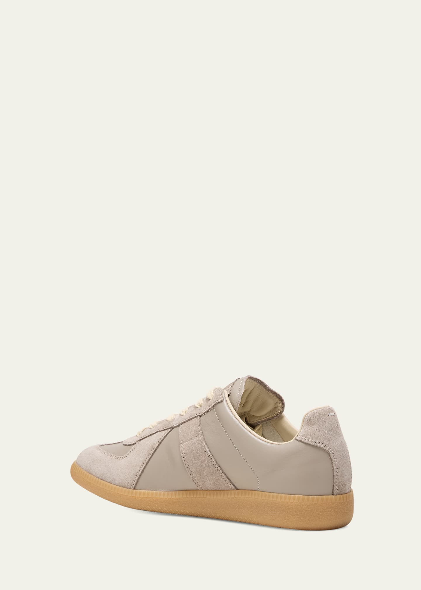 Maison Margiela Replica Suede & Leather Sneakers - Bergdorf Goodman