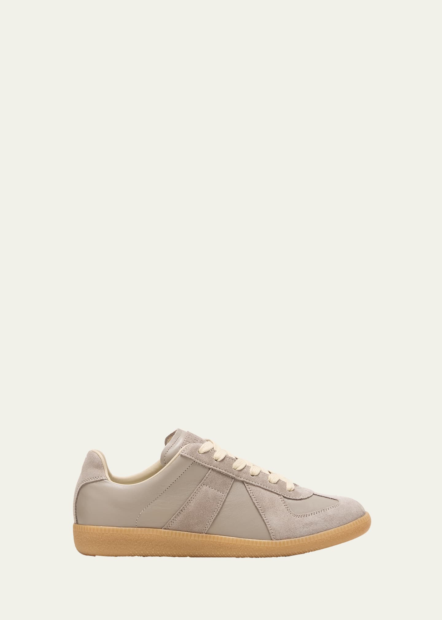 Maison margiela leather sneakers new arrivals