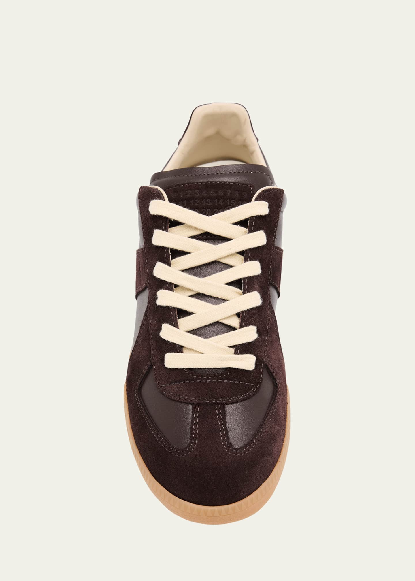 Maison Margiela Replica Suede & Leather Sneakers - Bergdorf