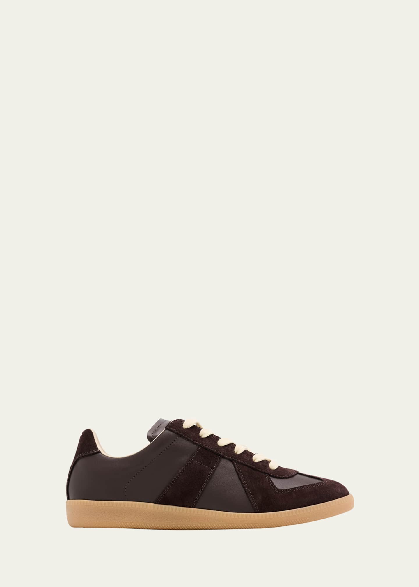 Maison Margiela Replica Suede & Leather Sneakers - Bergdorf Goodman