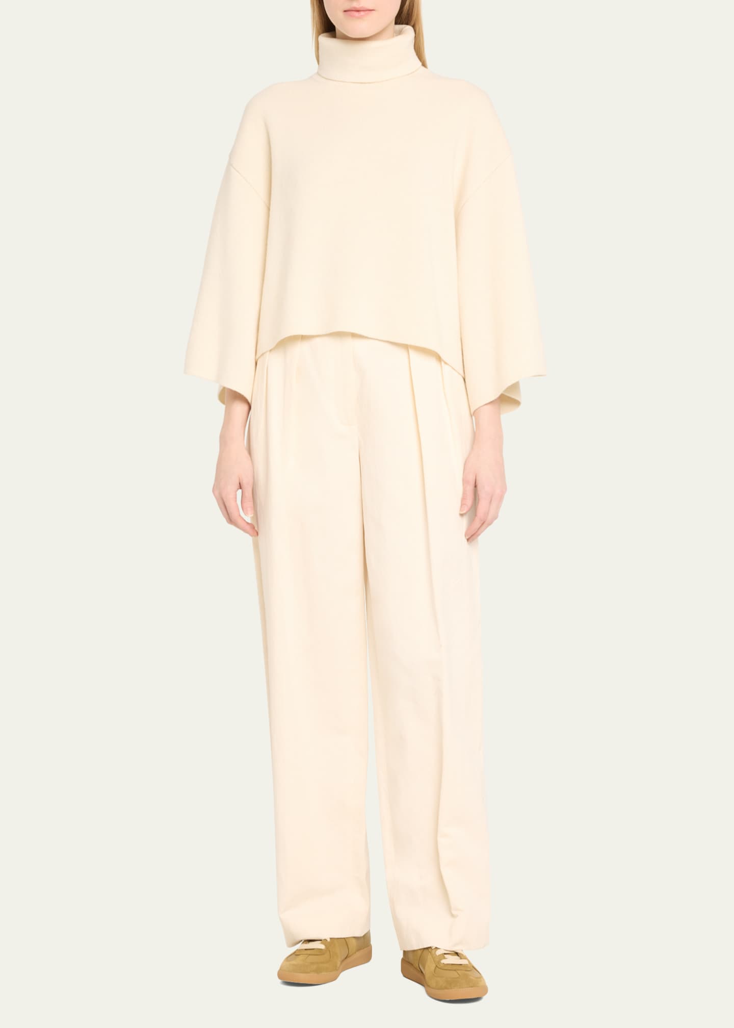 Replica Suede & Leather Sneakers