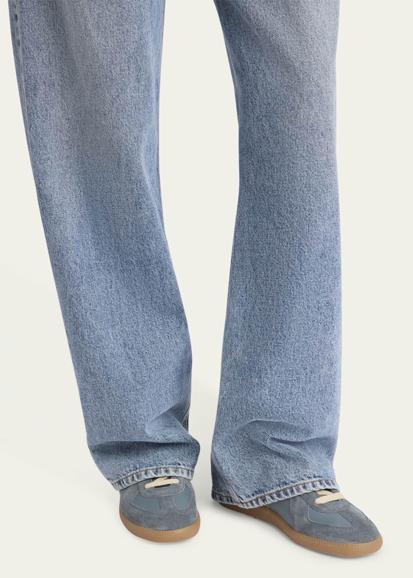 Maison Margiela Replica Suede & Leather Sneakers Image 2 of 5