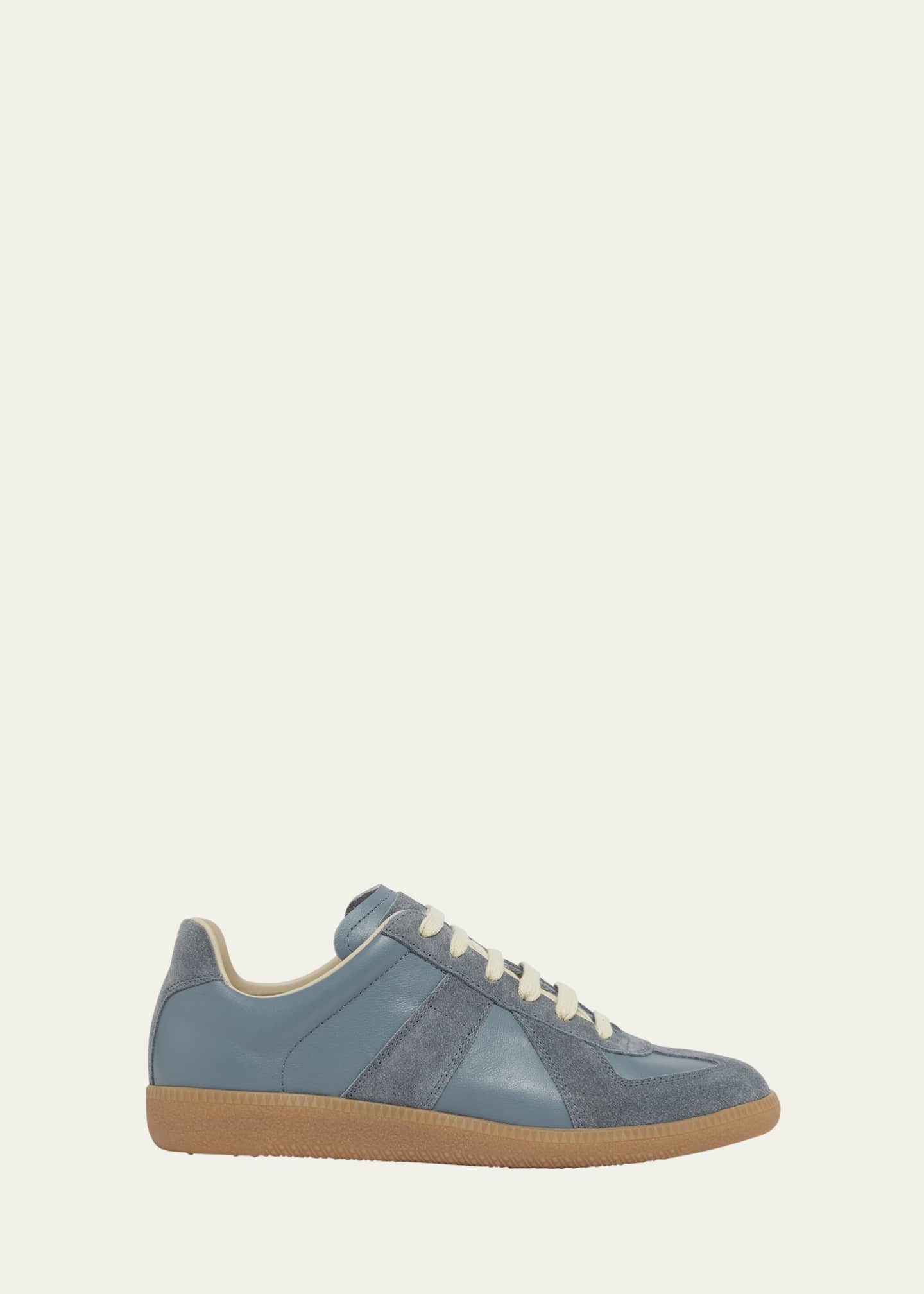 Maison Margiela Replica Suede & Leather Sneakers Image 1 of 5