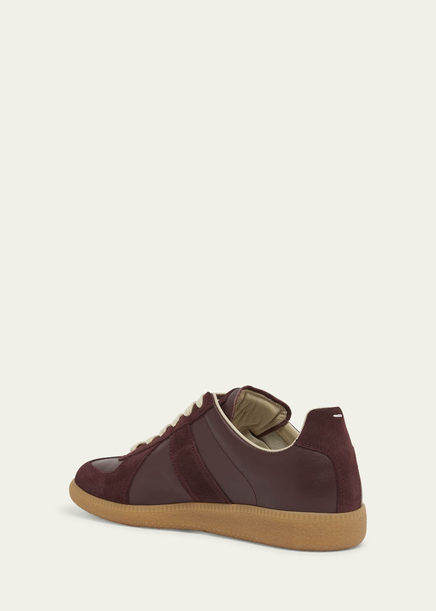 Replica Suede & Leather Sneakers