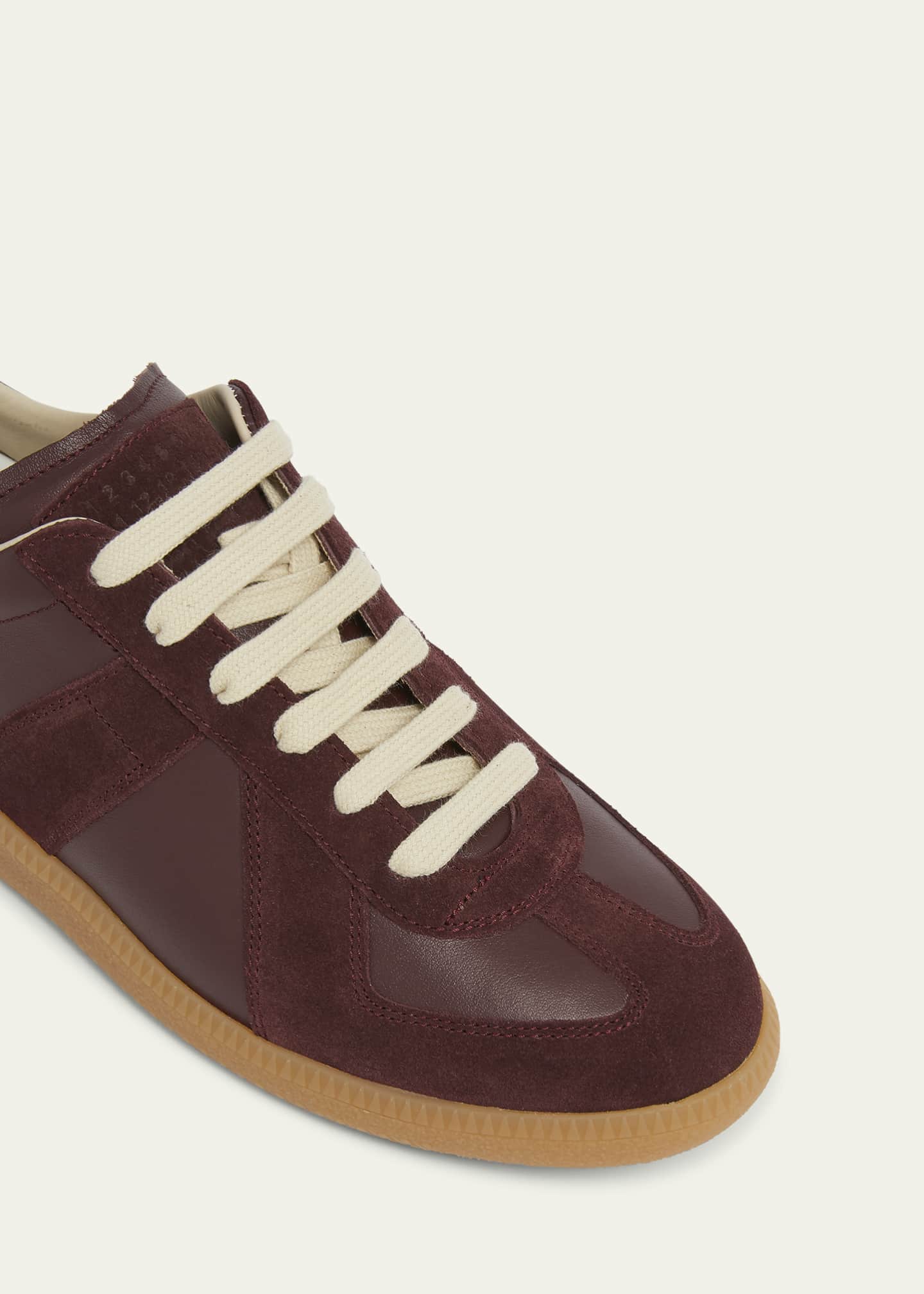 Replica Suede & Leather Sneakers