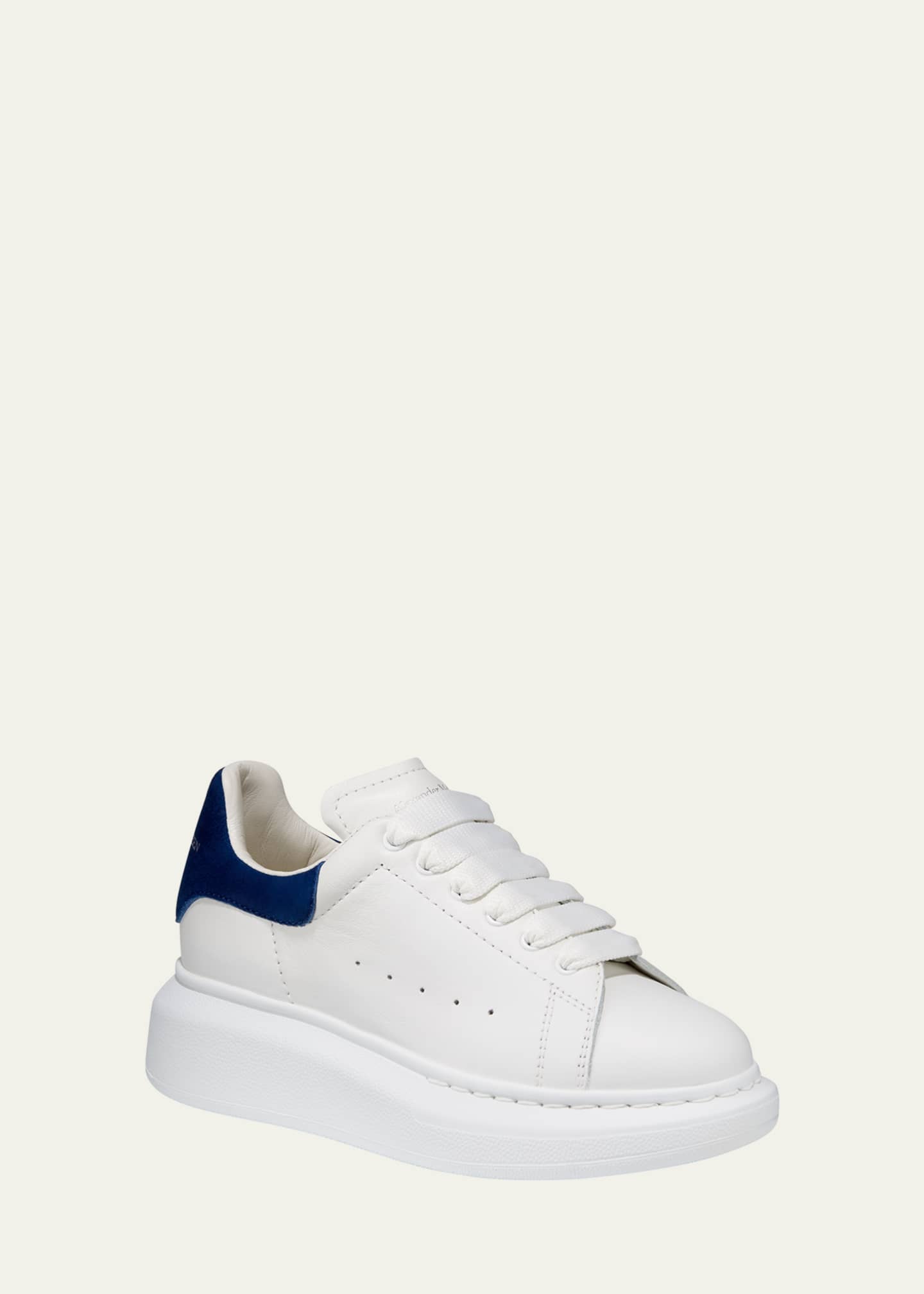 Alexander McQueen Boy's Oversized Leather Sneakers, Toddler/Kids