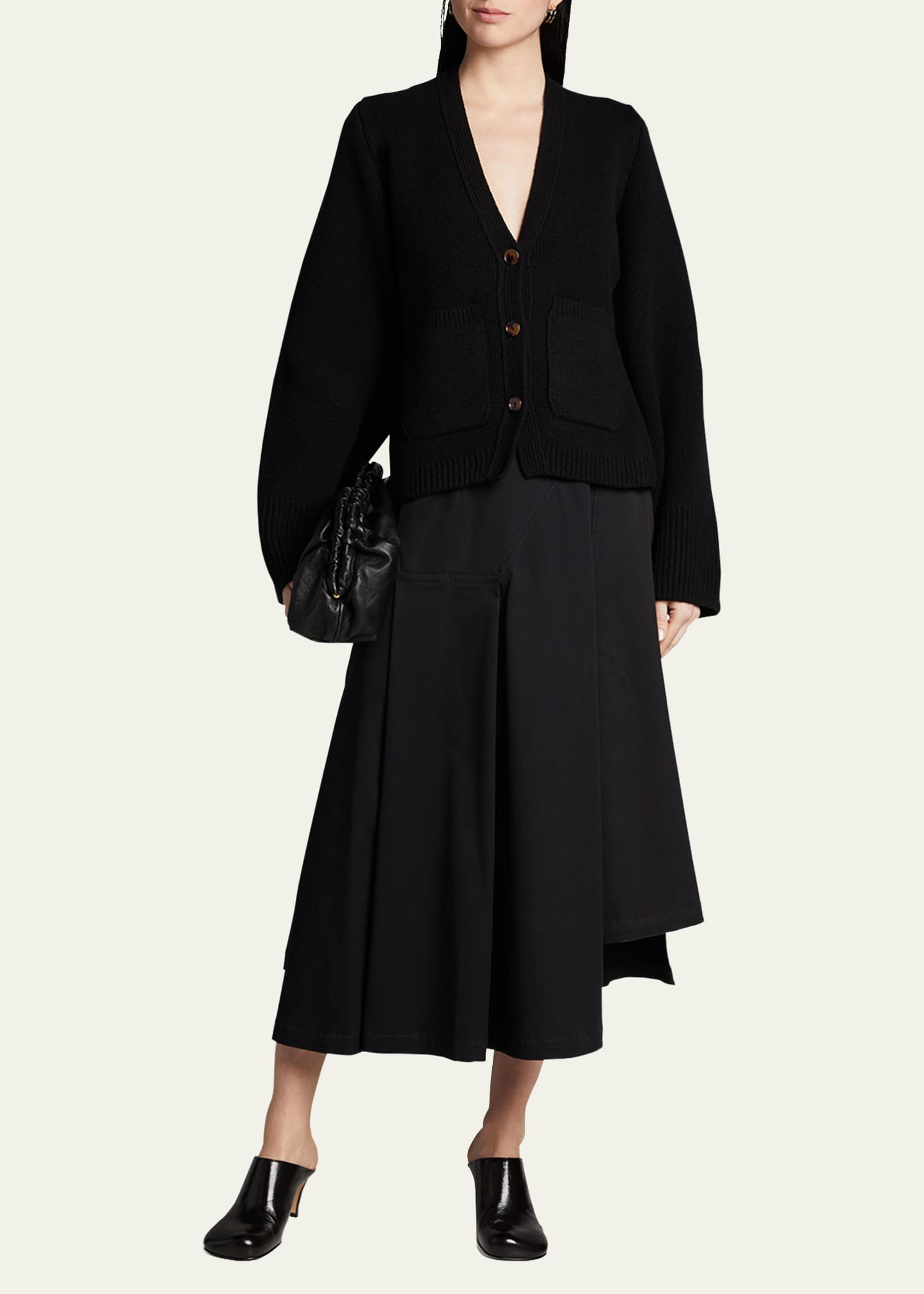 Scarlet Cashmere Cropped Cardigan