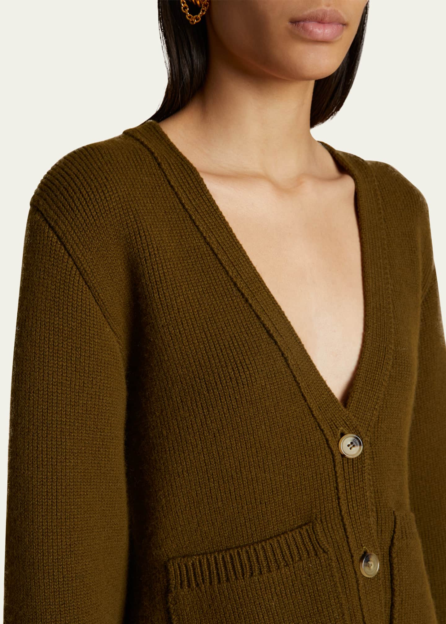 Scarlet Cashmere Cropped Cardigan