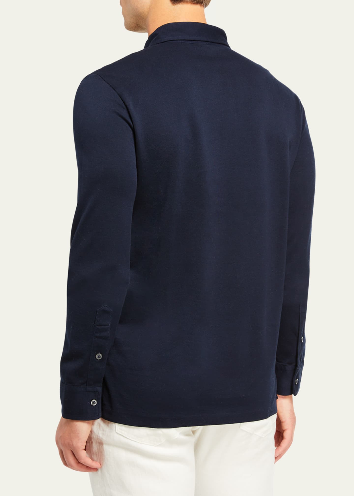 Navy ralph lauren long sleeve polo sale