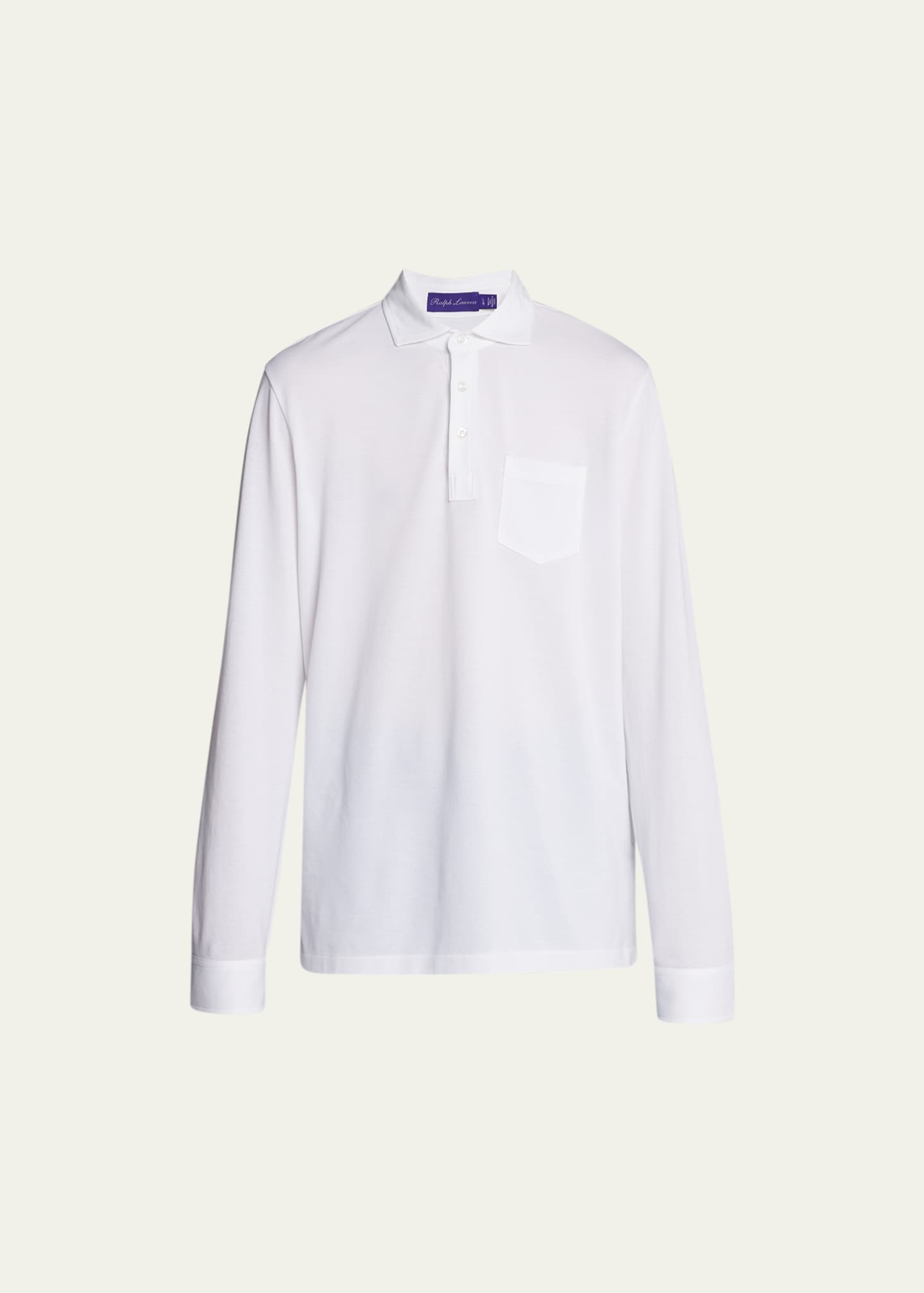 Ralph lauren purple label white shirt top