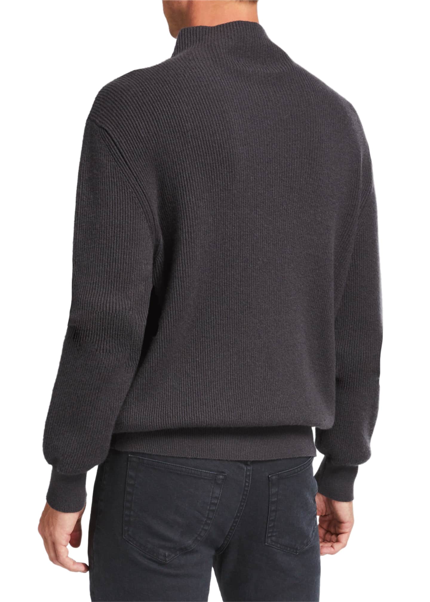 THE ROW Men's Daniel Roll-Neck Cashmere Sweater Image 2 of 5