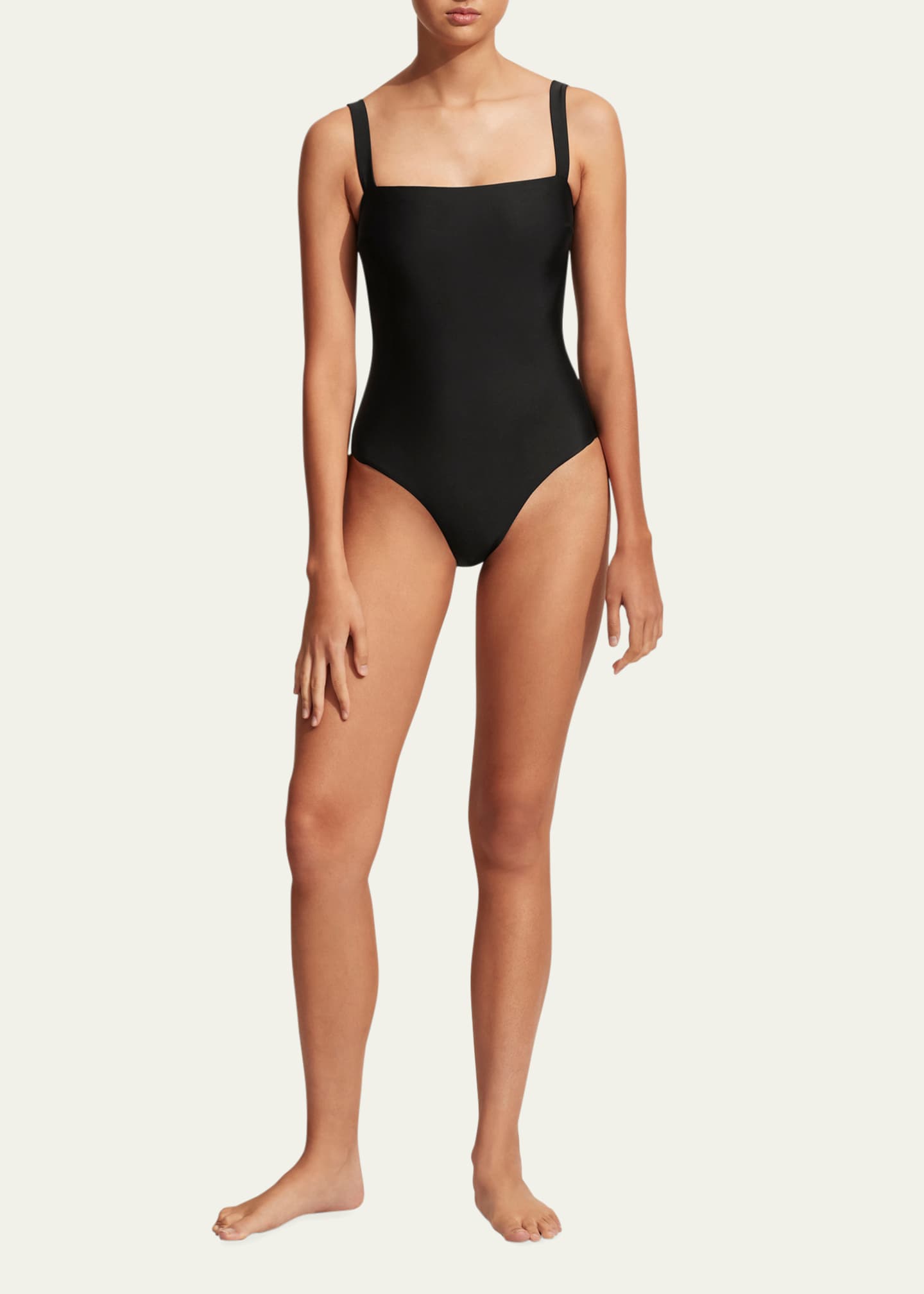 Matteau Square Neck Maillot One Piece Swimsuit Bergdorf Goodman