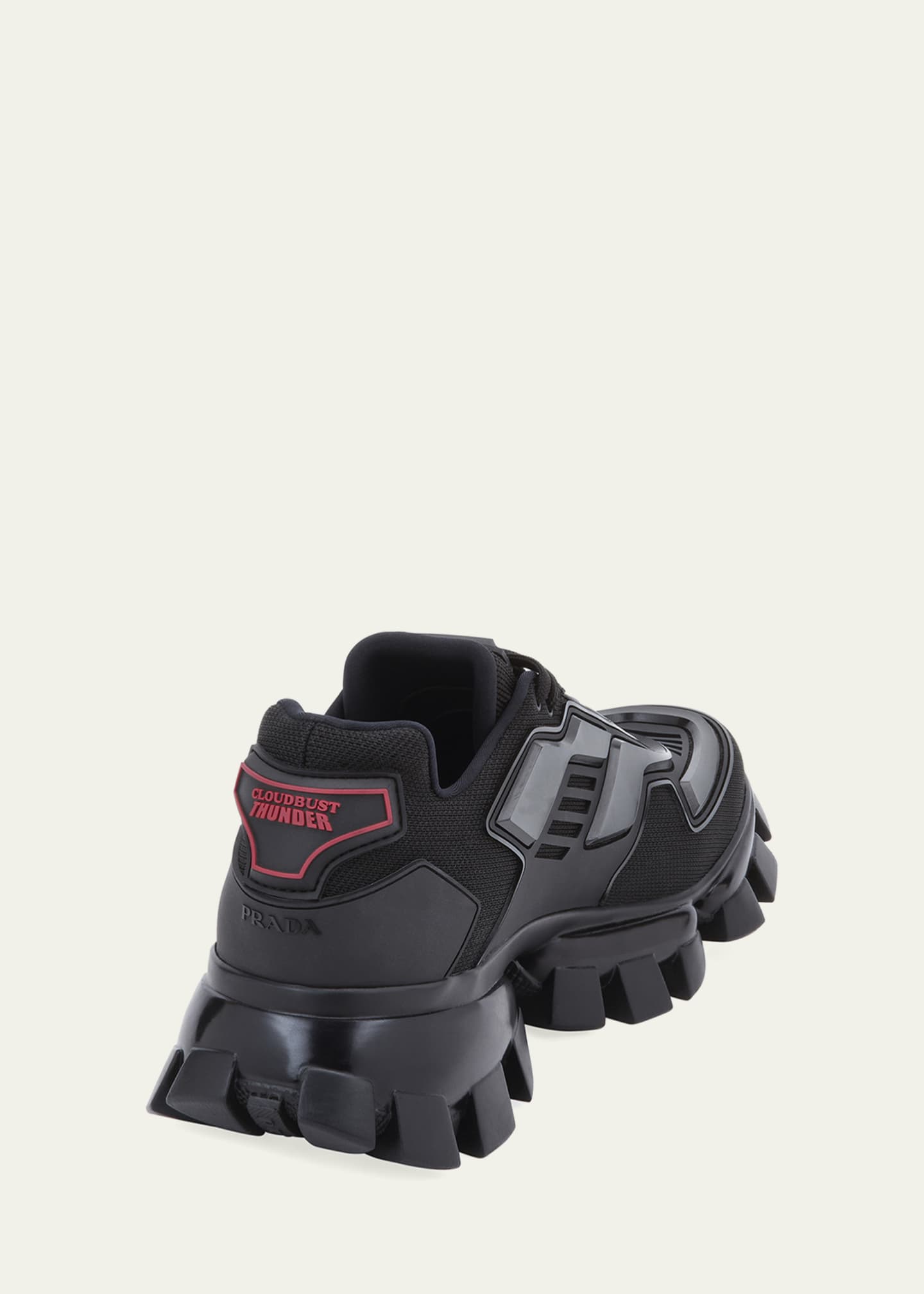 Prada Men's Cloudbust Thunder High-Tech Sneakers