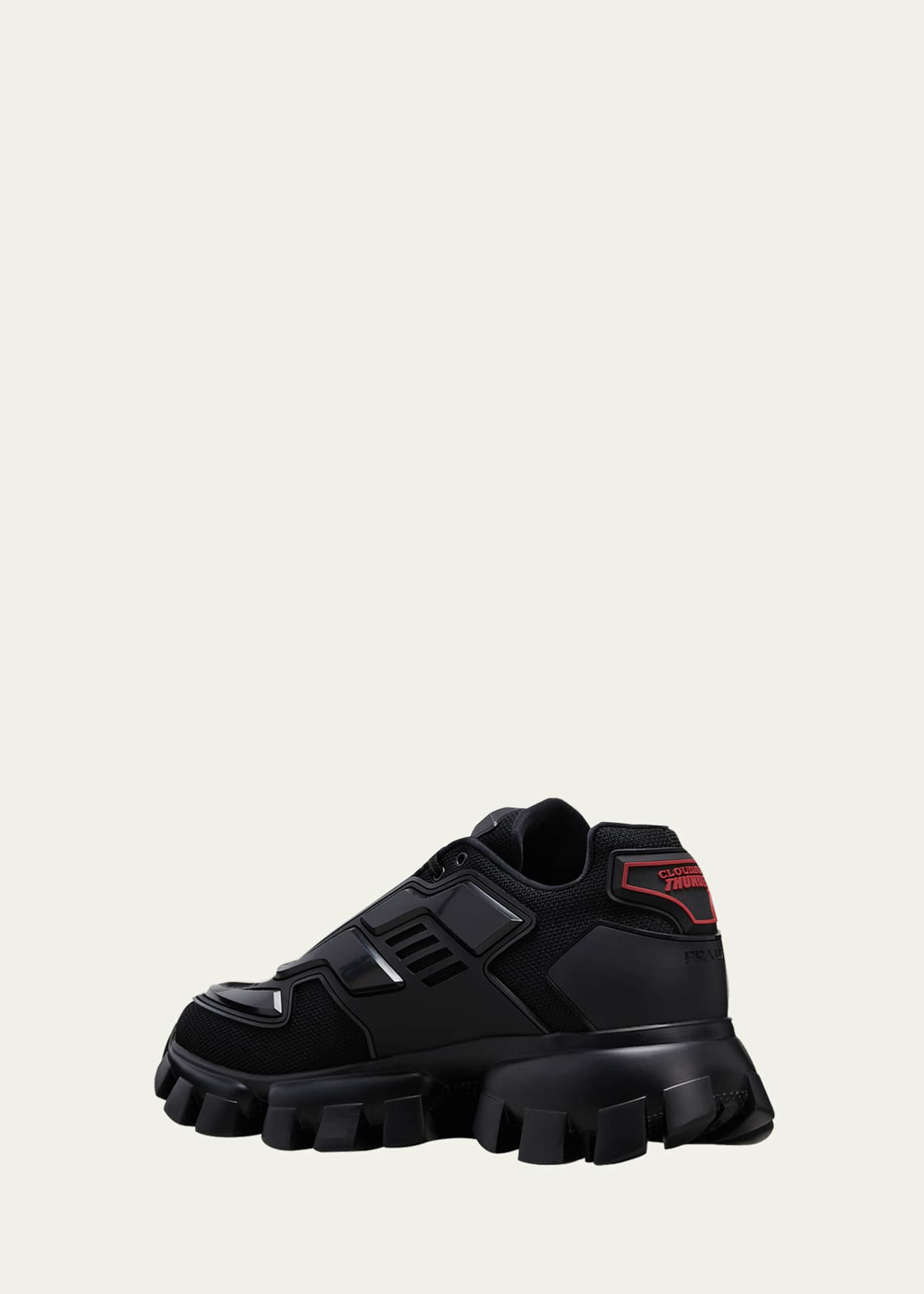 Prada Men's Cloudbust Thunder High-Tech Sneakers