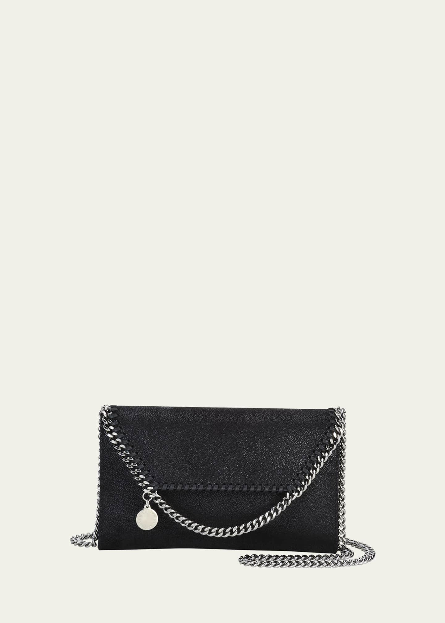 Stella McCartney Falabella Mini Shaggy Deer Wallet on Chain