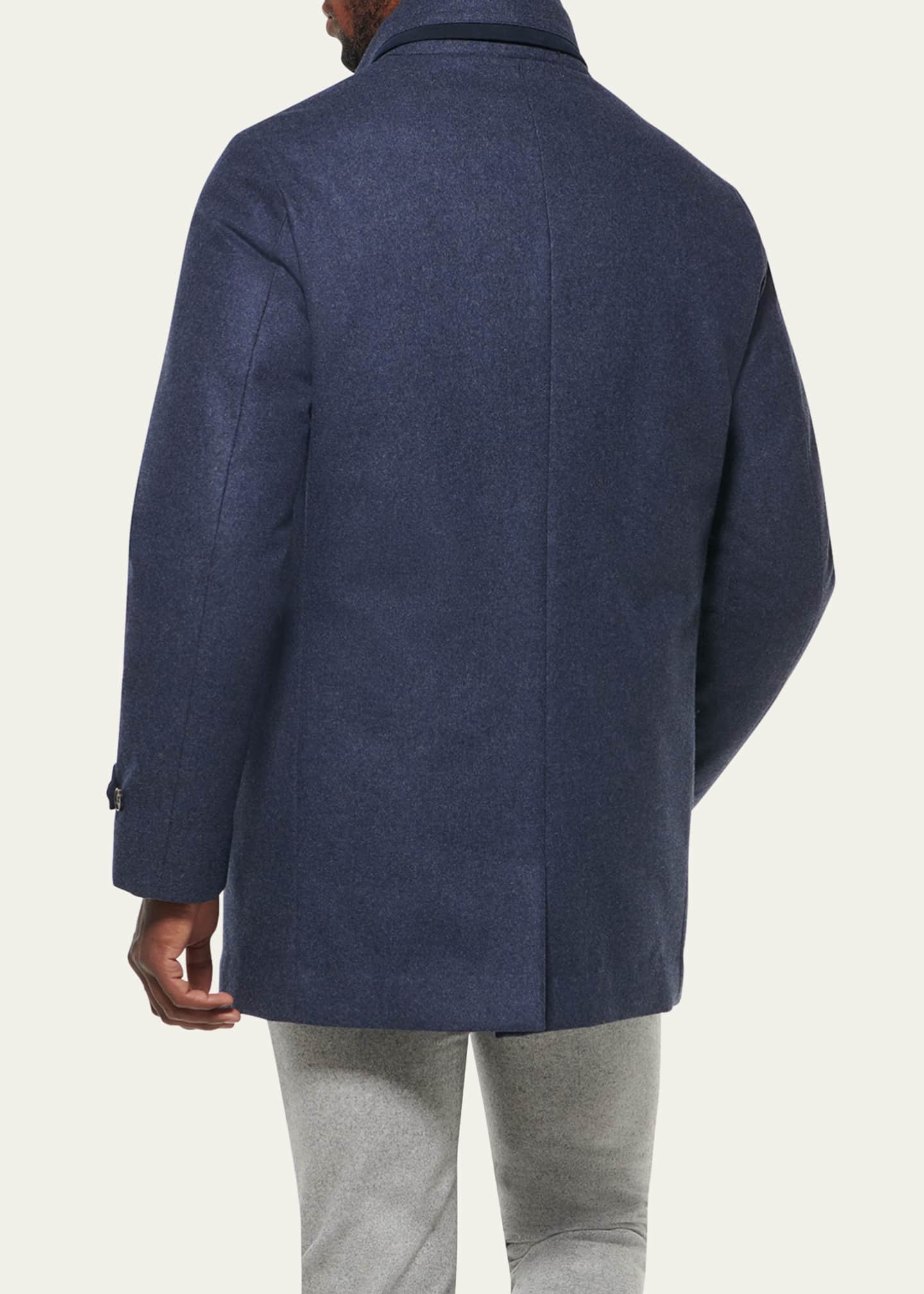 Norwegian wool car coat shop