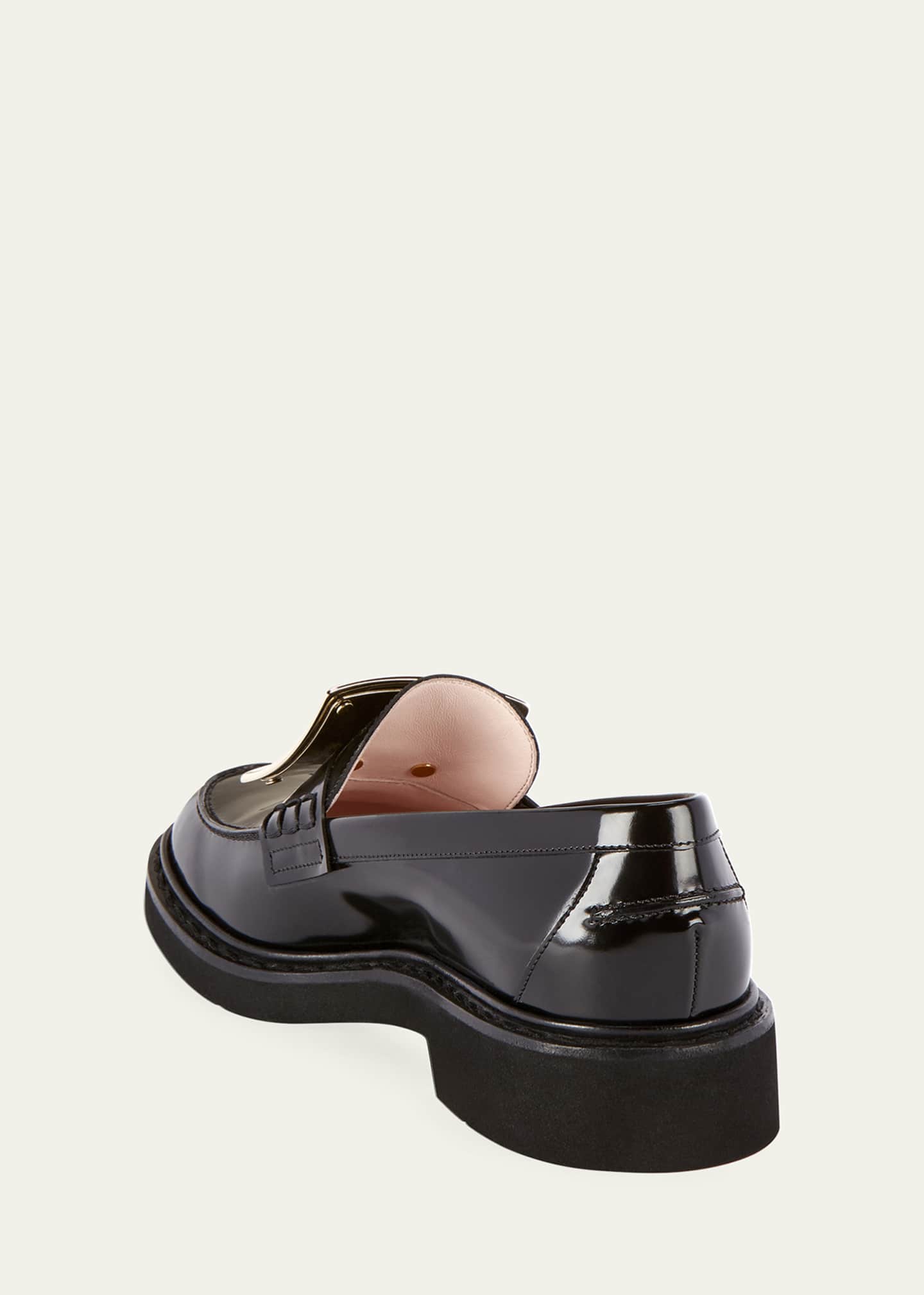 Roger Vivier Viv Rangers Buckle Loafers Image 3 of 3