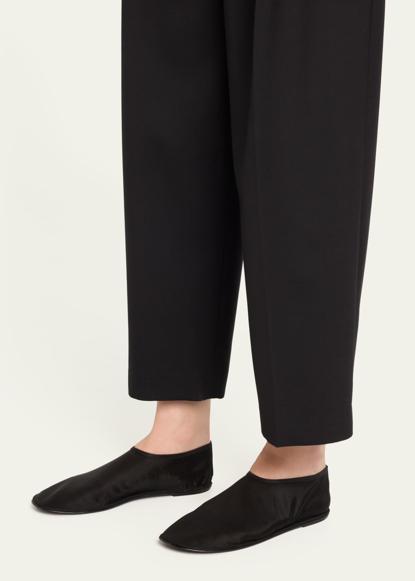 THE ROW Sheer Sock Nylon Flats