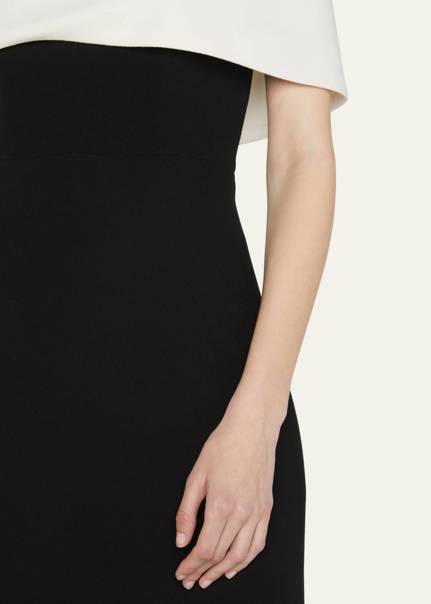 Lela Rose Off-the-Shoulder Two-Tone Gown Image 5 of 5