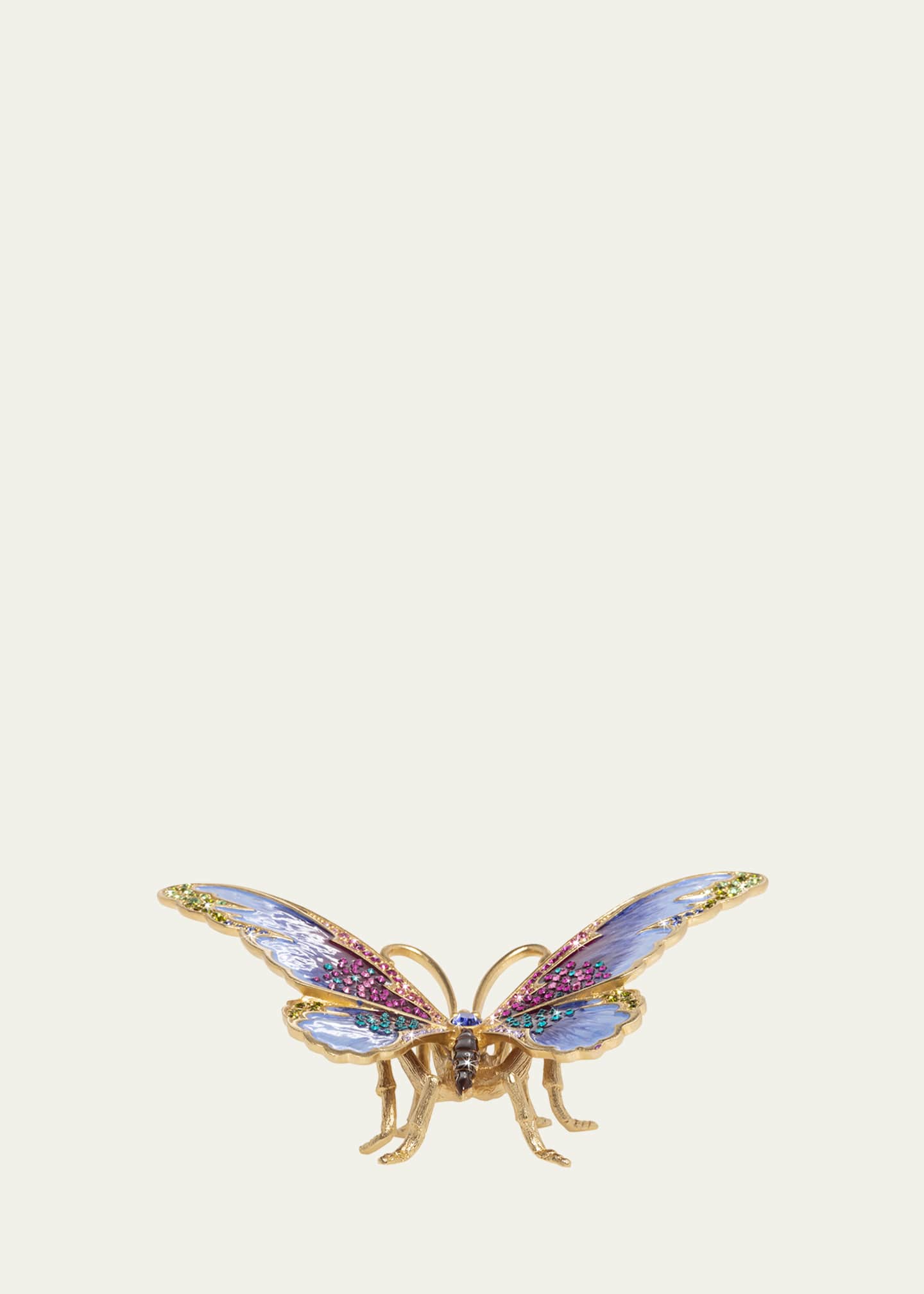 Jay Strongwater Large Butterfly Figurine Image 3 of 3