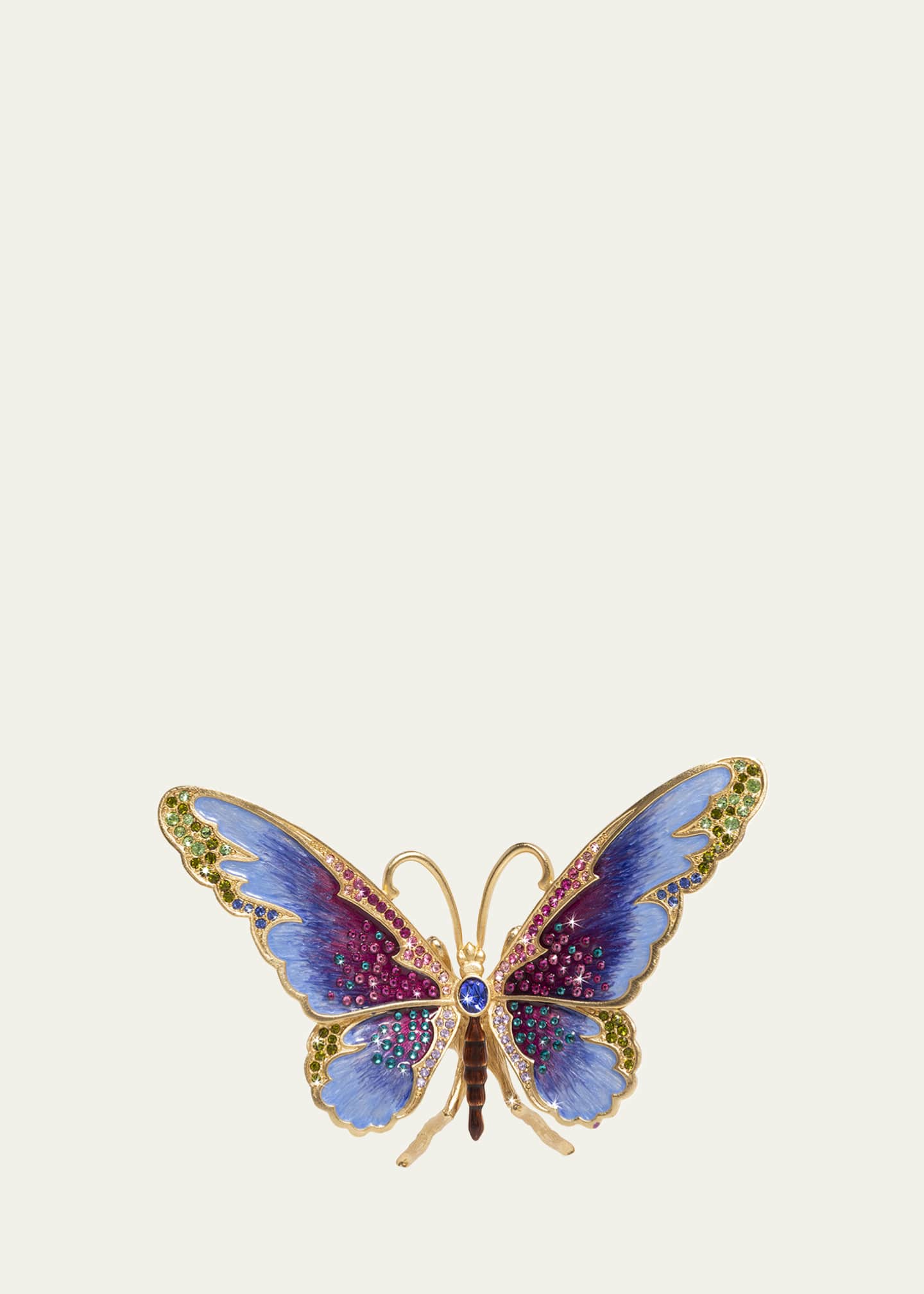 Jay Strongwater Large Butterfly Figurine Image 1 of 3