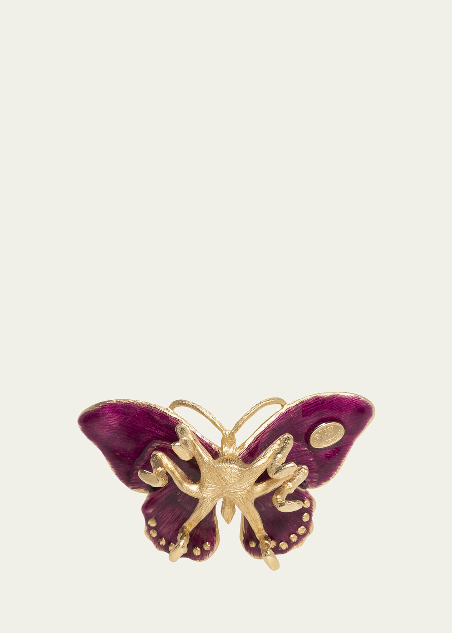 Jay Strongwater Small Butterfly Figurine Image 2 of 3